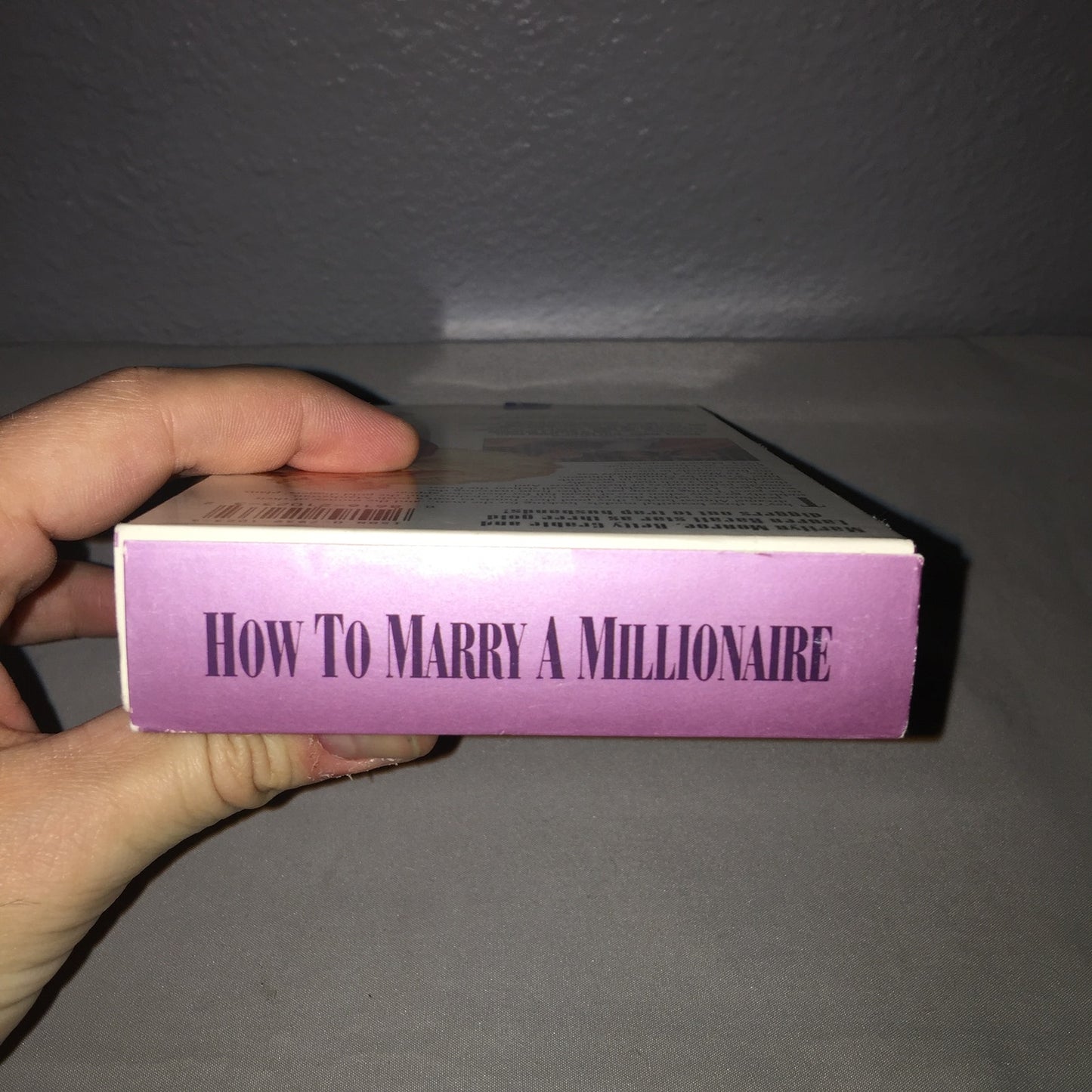 Vhs Used How To Marry A Millionaire 1992 Marilyn Monroe Tape Marilyn Collection