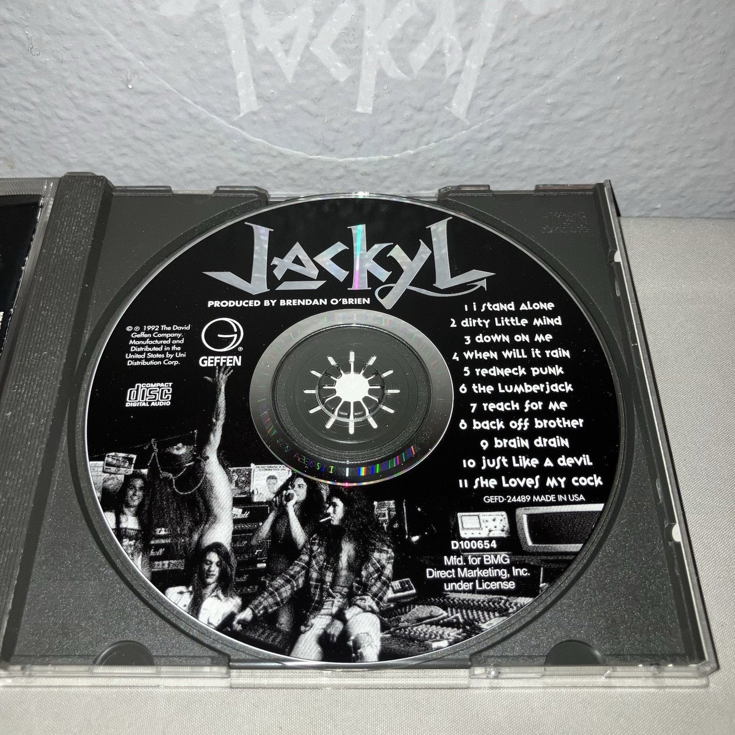 Cd Used Jackyl Band Self-Titled First Album Direct Release Disc Near Perfect