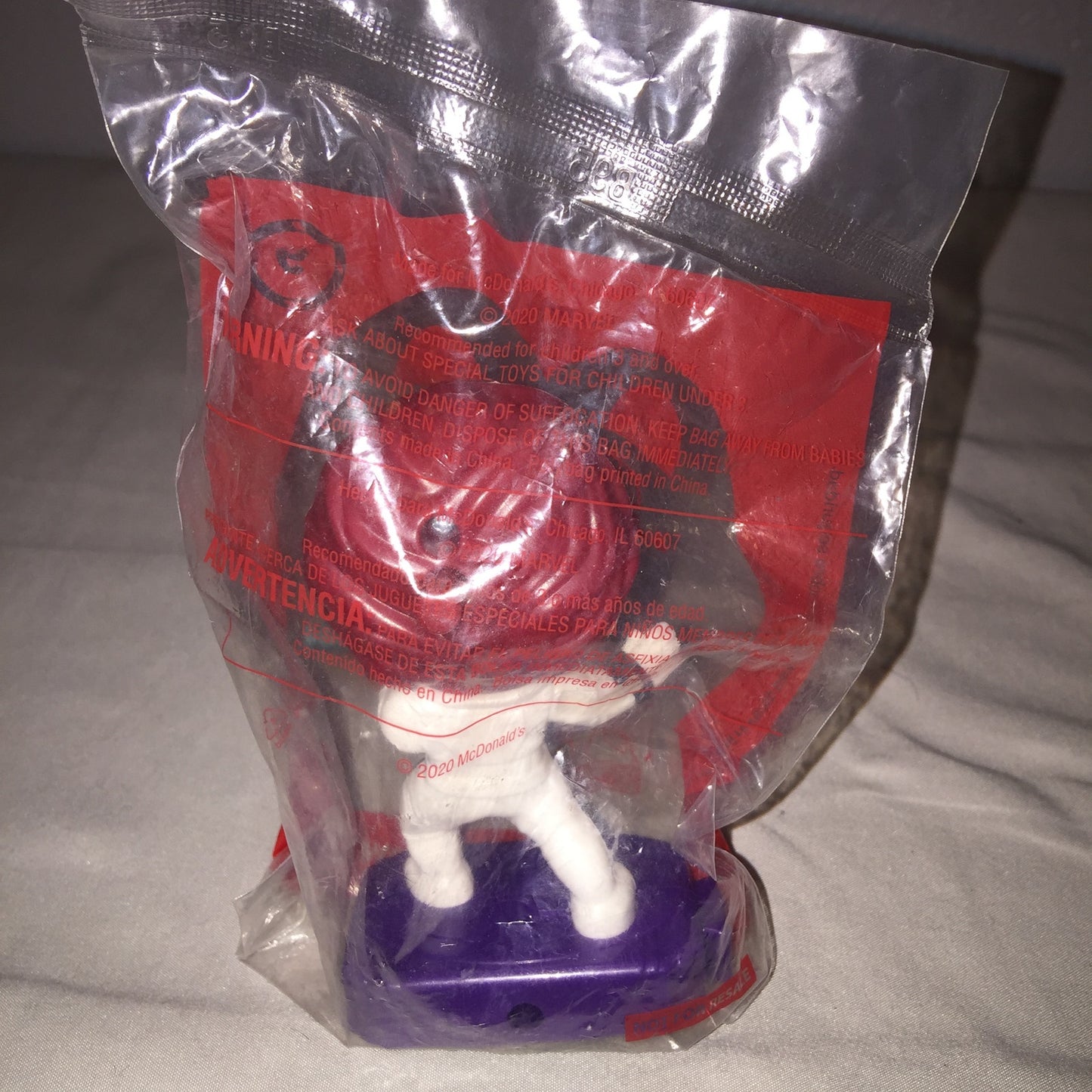 Marvel Studios Heroes Wasp #1 Vision #3 Hulk #6 Black Widow #9 McDonald's FF Toy