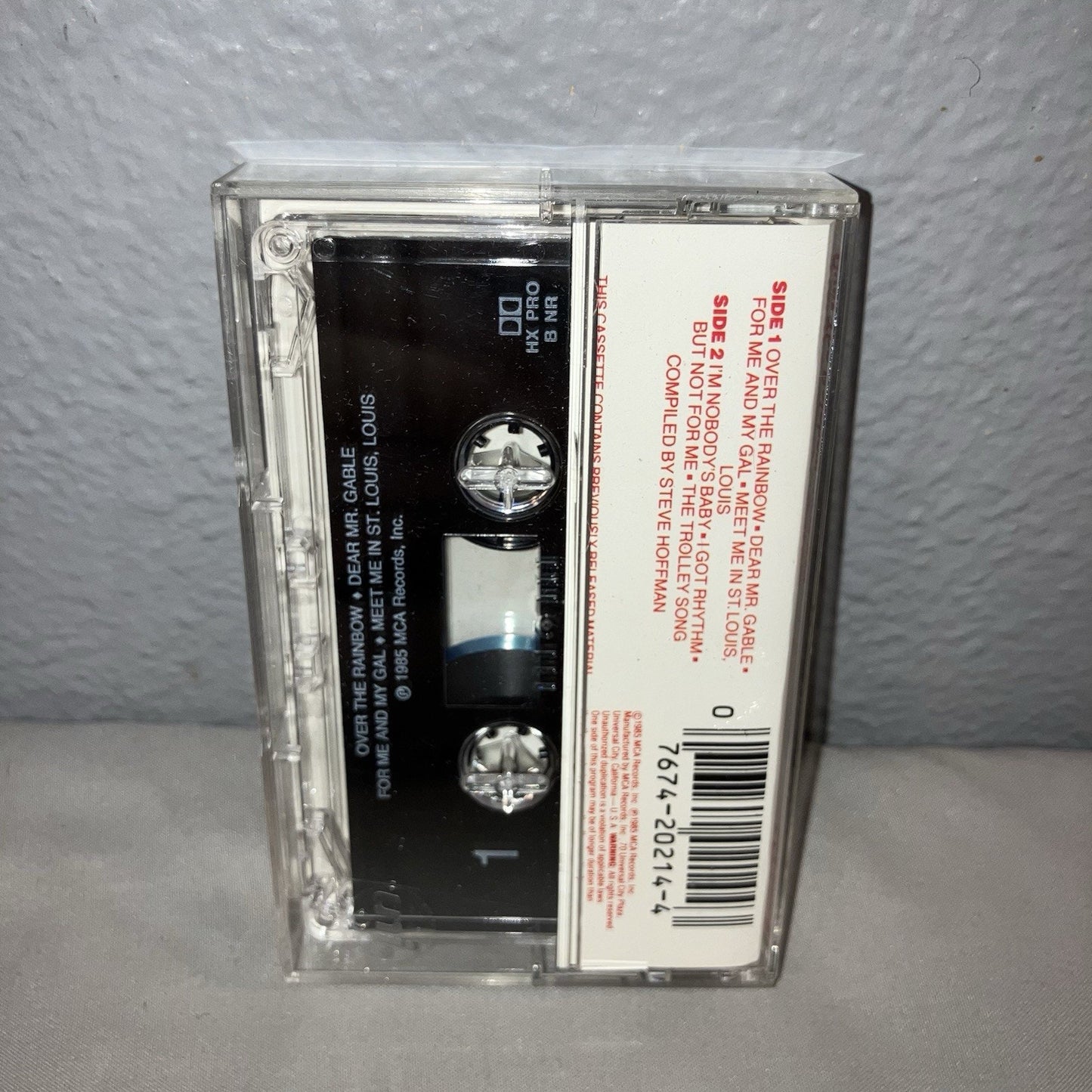 Tape Used Judy Garland Over The Rainbow Cassette Tape Song From The Wizard Of Oz