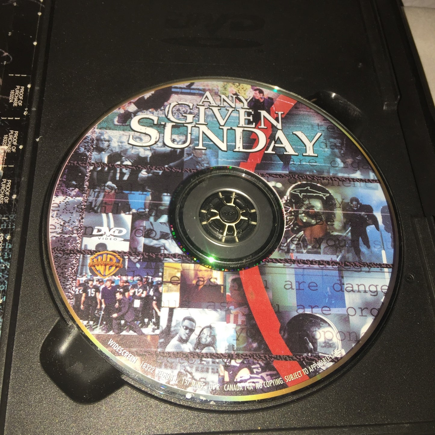 Dvd Used Any Given Sunday Special Director's Cut Star Studded Cast Warner Bros