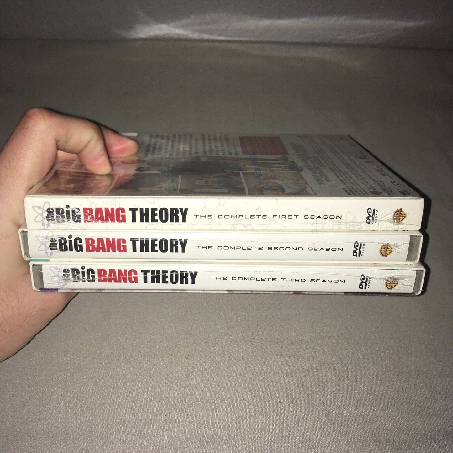 Dvd Sealed New The Big Bang Theory Season 1 / 2 / 3 Lot Jim Parsons Kaley Cuoco