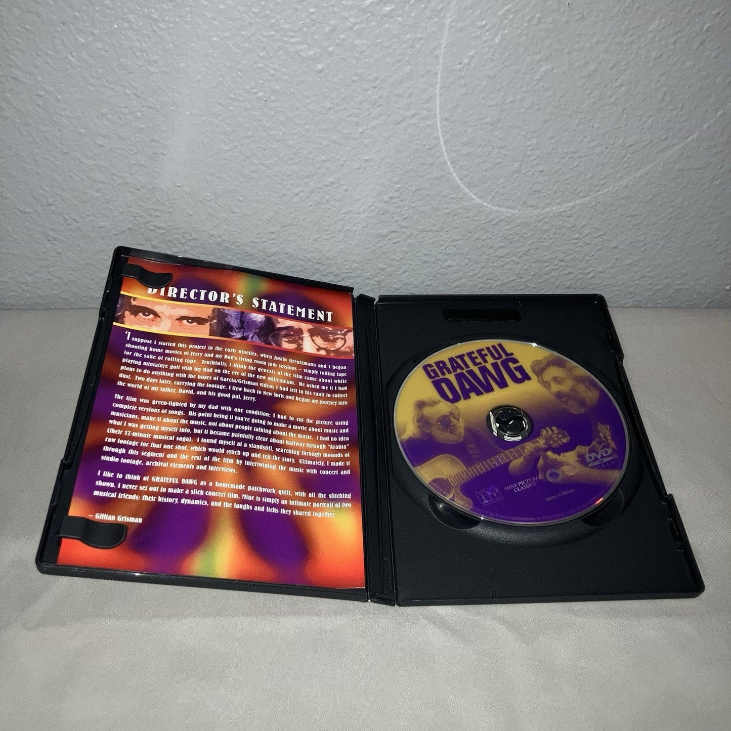 Dvd Used Grateful Dawg Grateful Dead Jerry Garcia David Grisman Dawg Music Video