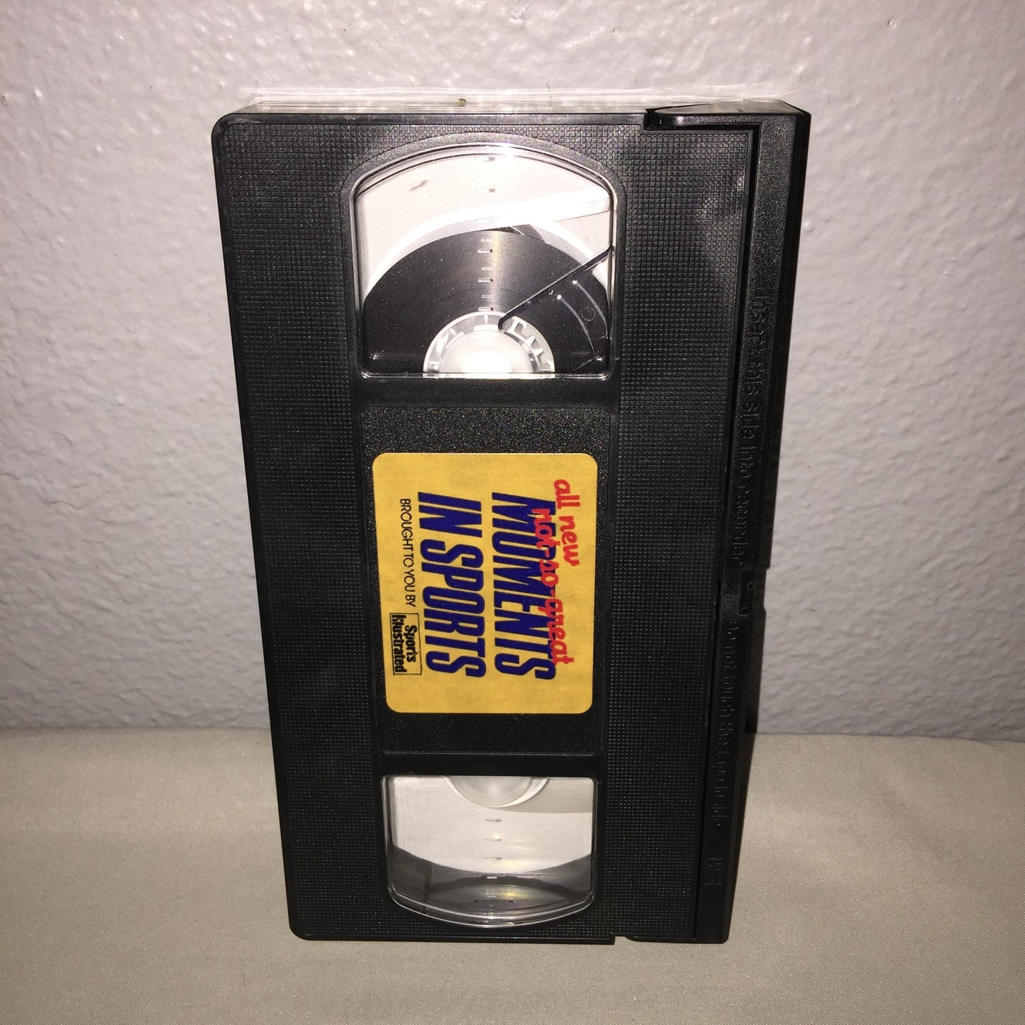 Vhs Used Sports Illustrated Not-So-Great Moments In Sports Tape Hbo Tim McCarver