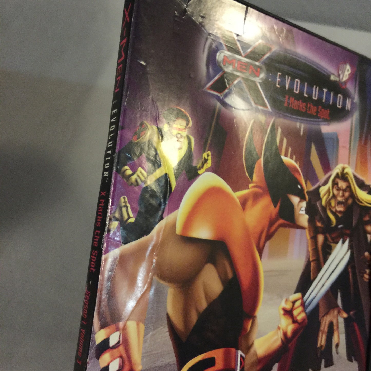 Dvd Used X-Men:Evolution X Marks The Spot / Mutants Rising Marvel Animation Lot