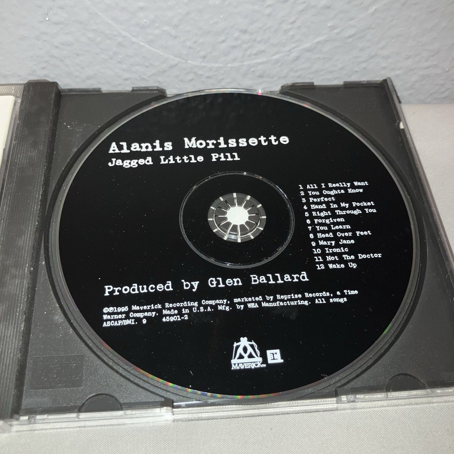 Cd Used Alanis Morissette Jagged Little Pill Classic 1995 Album Good Shape Works