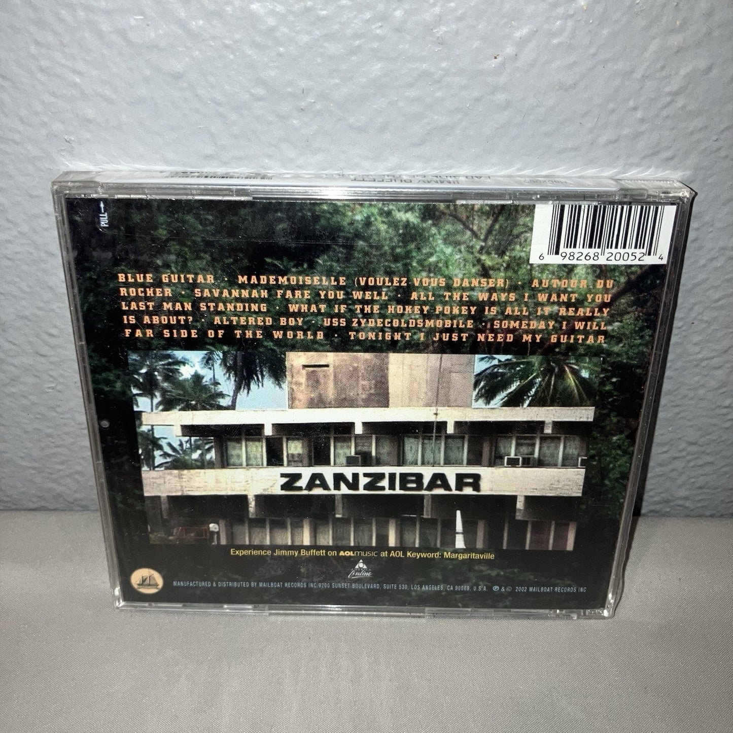 Cd Sealed New Nwt Jimmy Buffett Far Side Of The World 2002 Mailboat Records