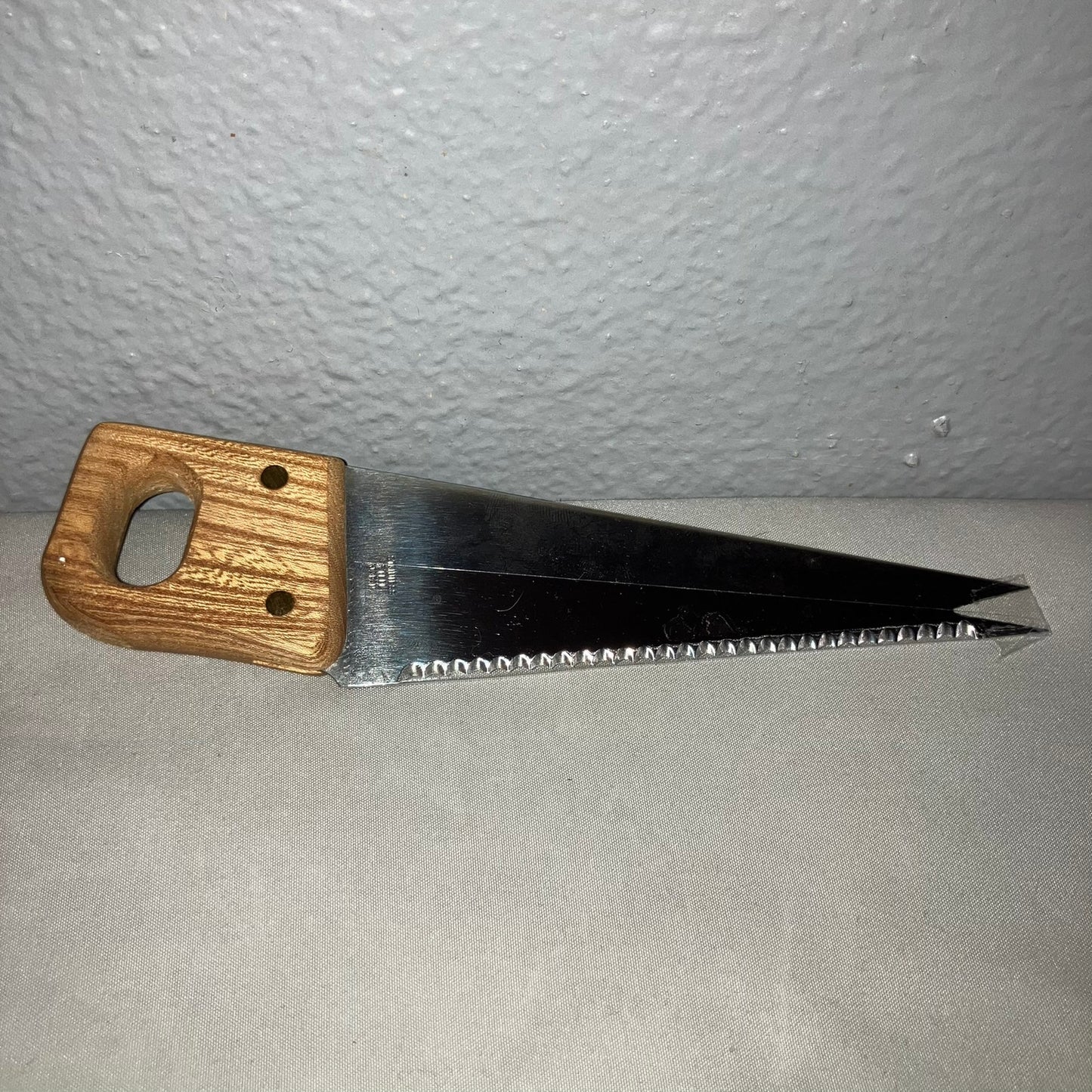 Vintage Novelty Bartender Hoffritz Food Grade Stainless Steel Cheese Blade Saw