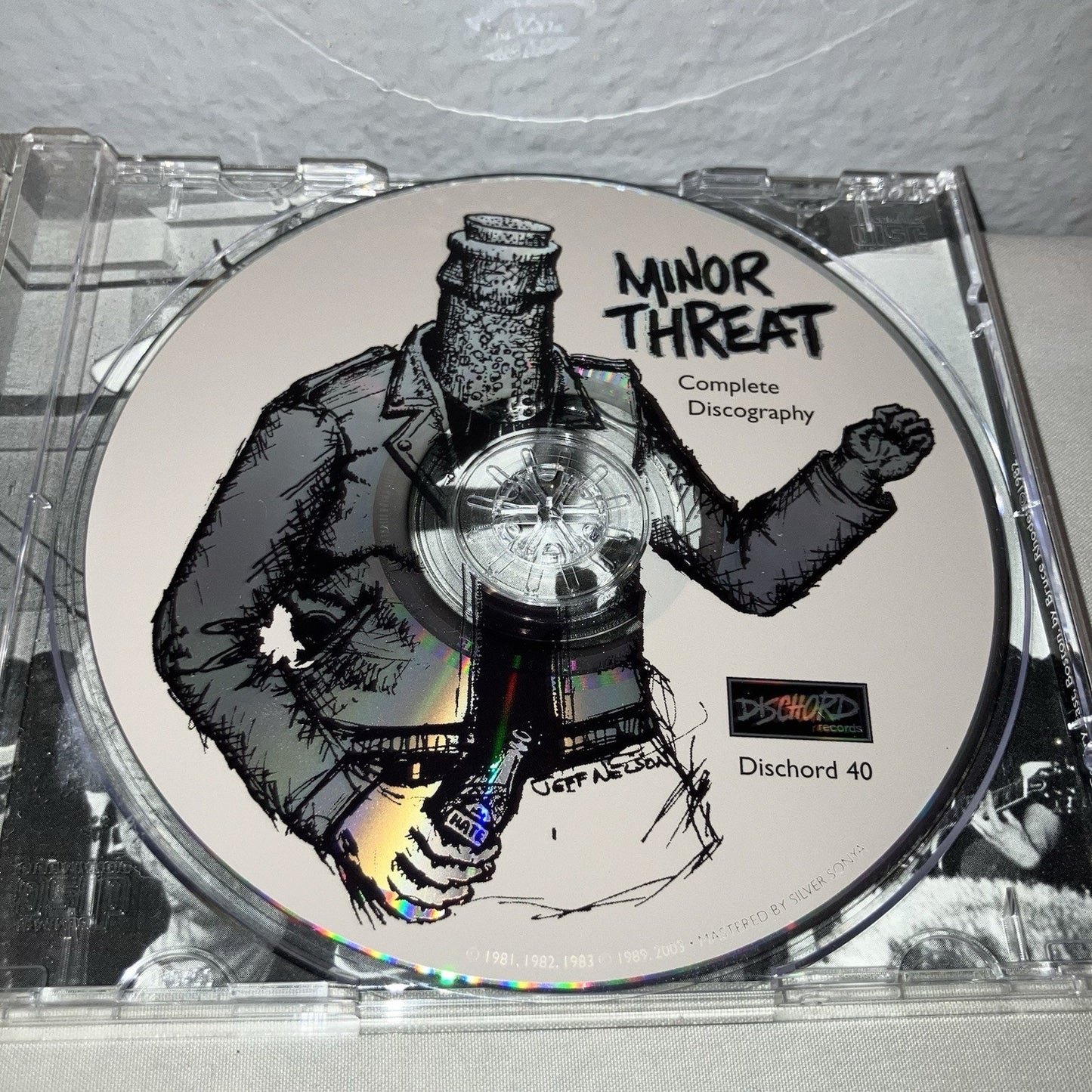 Cd Used Minor Threat Complete Discography Direct Release Promo Hardcore Punk