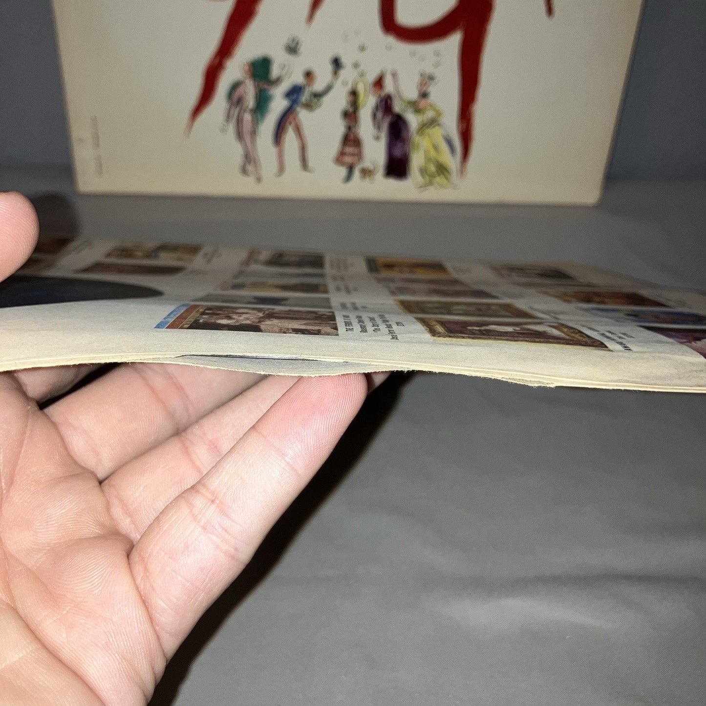 Vinyl Record Gigi Original Cast Soundtrack Album MGM Records 33rpm Good Shape