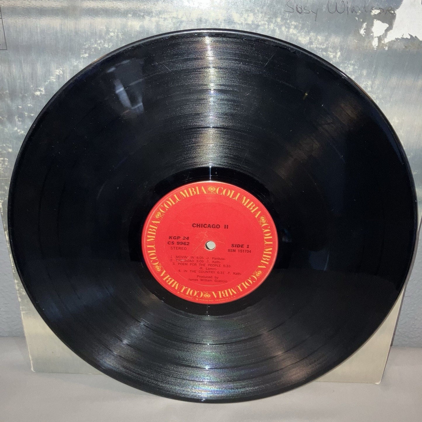 Vinyl Record Chicago II 2 Self Titled Columbia KGP 24 Record Album Vinyl LP