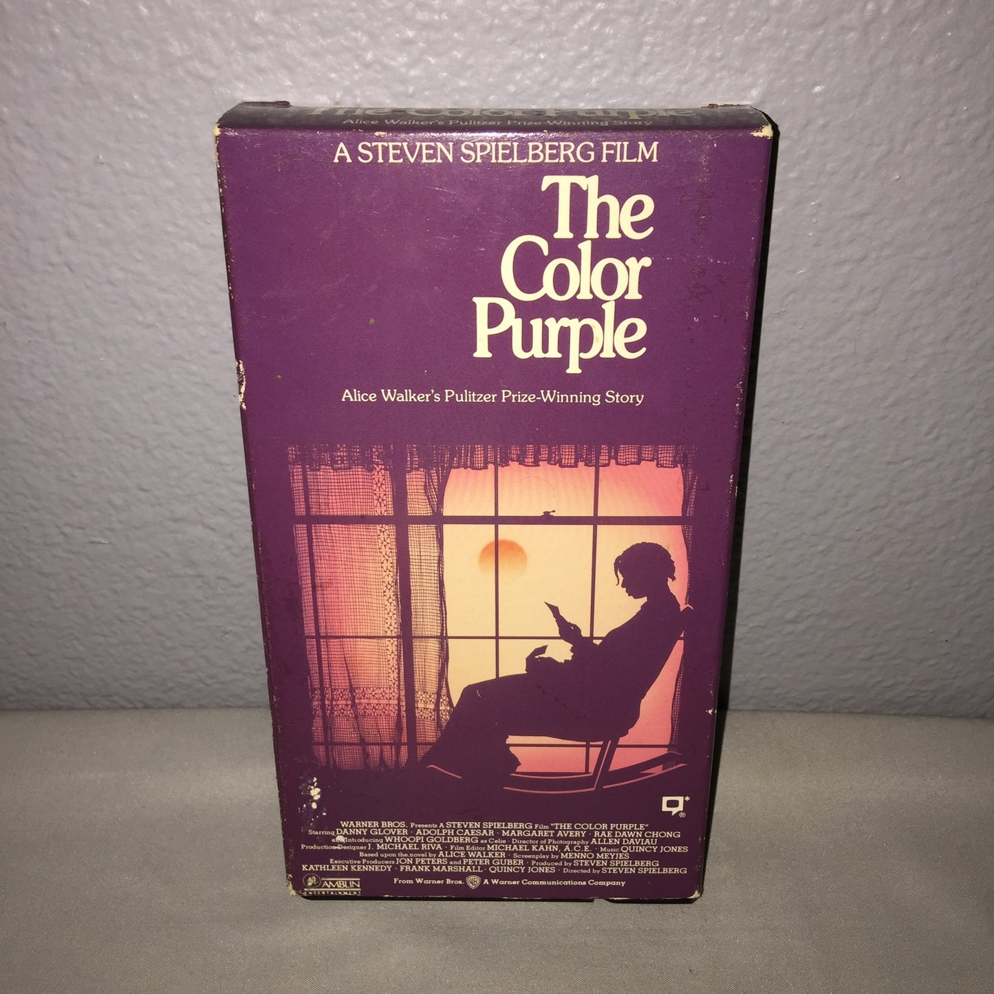 Vhs Used The Color Purple *Screener* Preview Tape For Display Purposes Only Wb
