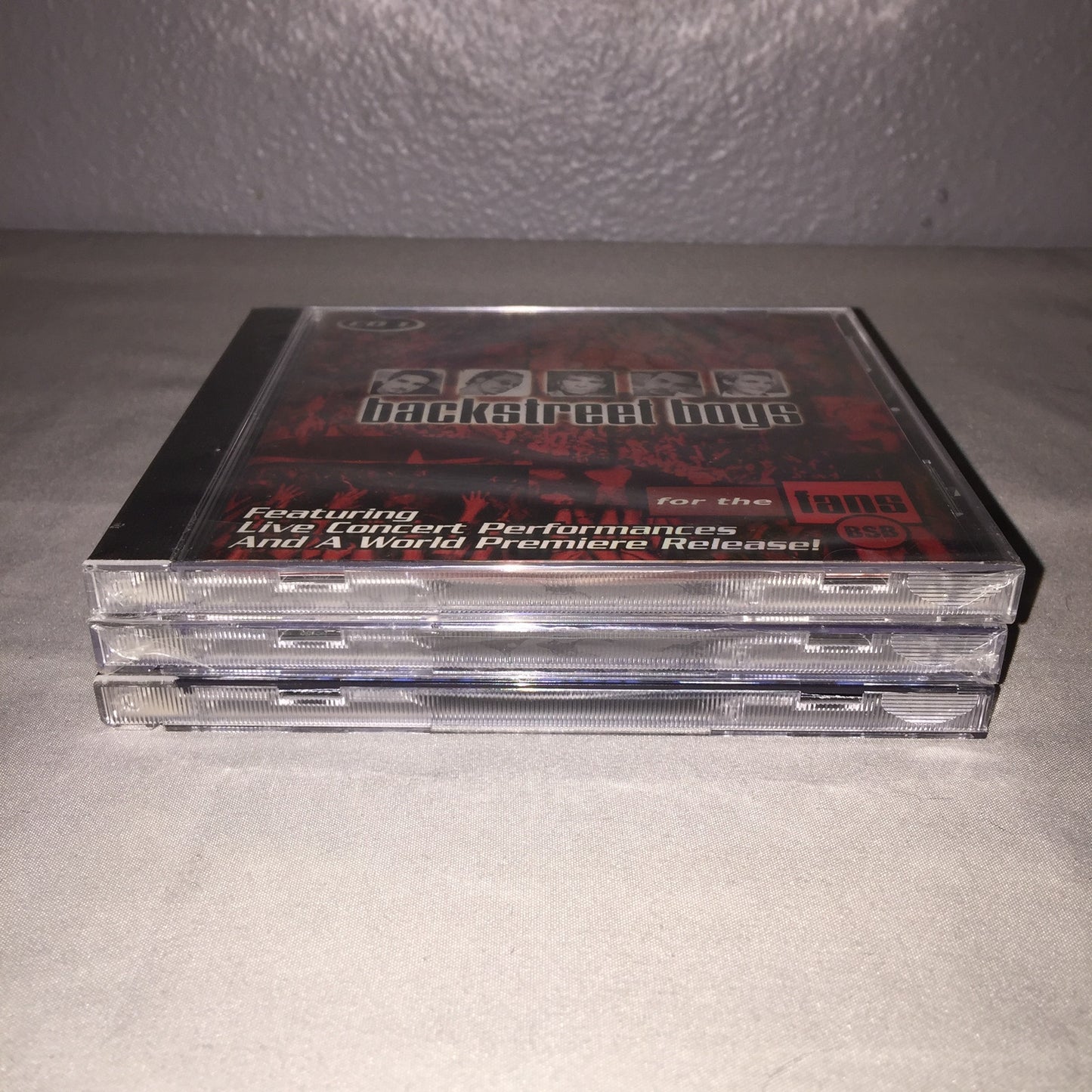 Backstreet Boys For The Fans Cd 1 + 2 Sealed + 1 Open / Howie Burger King FF Toy