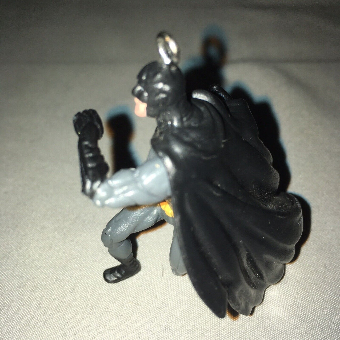 Xmas Ornament Batman Mini Vintage Christmas Used But Could Be Used As Keychain