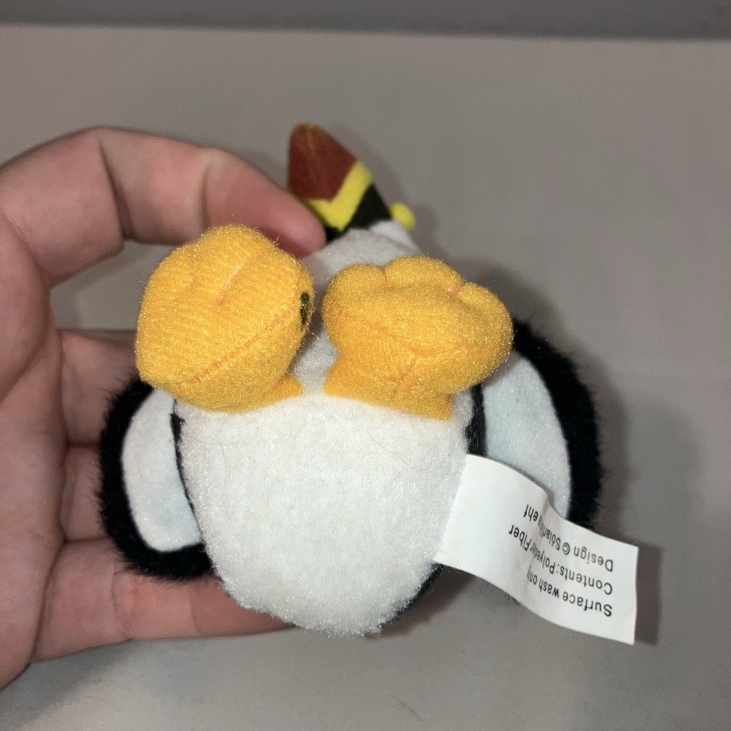 Solarfilma Iceland Puffin Bird Mini Plush Stuffed Animal Rare Icelandic 3” Tall