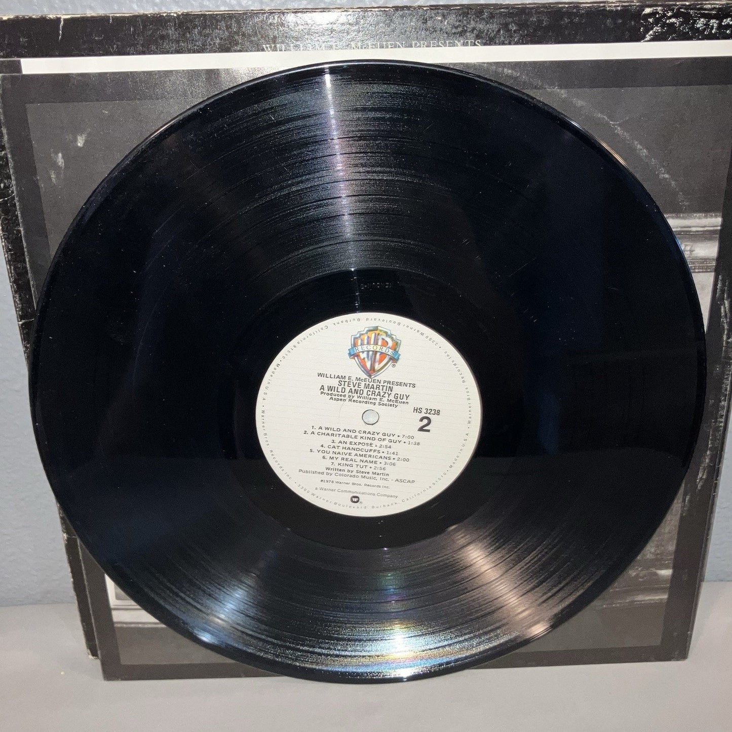 Vinyl Record Steve Martin A Wild And Crazy Guy 1978 Comedy LP Album Classic SNL
