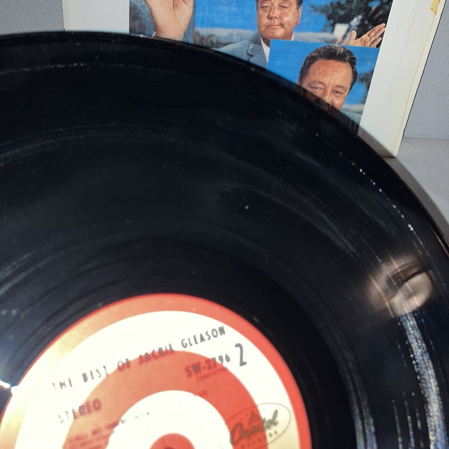 Vinyl Record Jackie Gleason The Best Of 1968 Comedy LP Capitol Used But Works