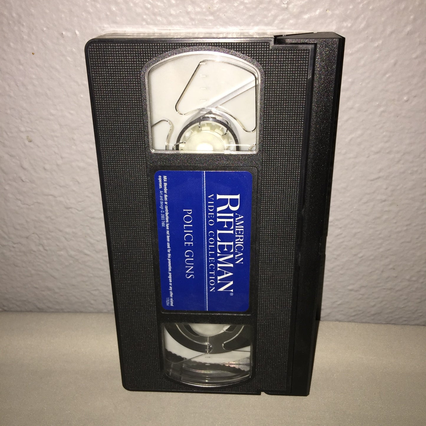 Vhs Used American Rifleman Police Guns / Banned! / Gun Safety With Eddie Eagle