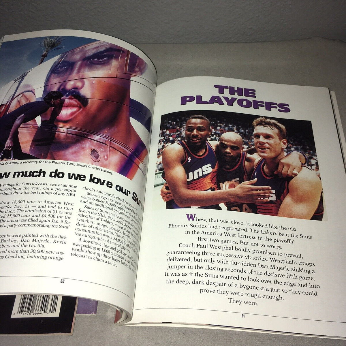 NBA Phoenix Suns Charles Barkley 90s Vintage Magazine Lot Good Condition But 1