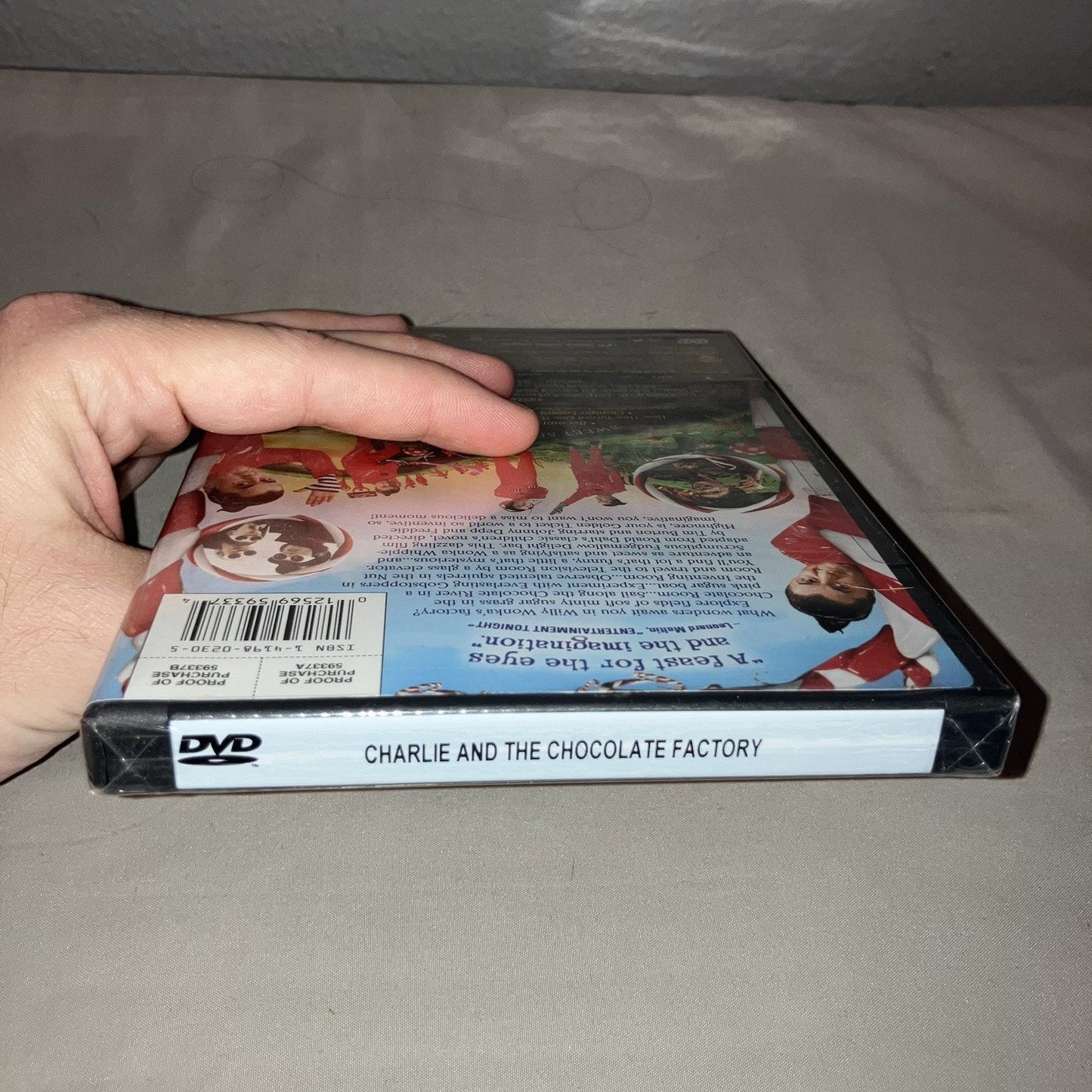 Dvd Sealed New Nwt Charlie and the Chocolate Factory Widescreen Johnny Depp