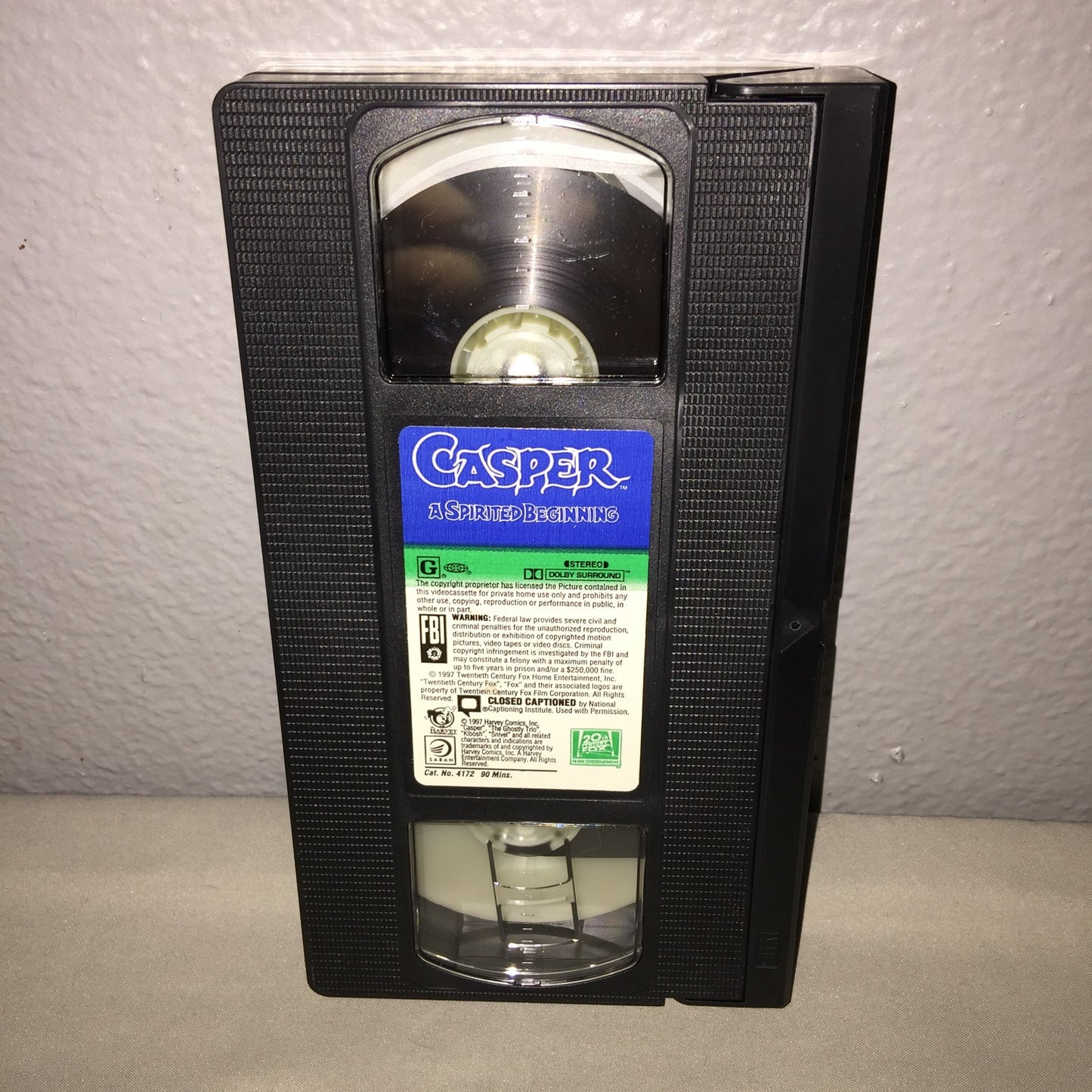 Vhs Used Casper A Spirited Beginning Tape Dangerfield Shore James Earl Jones