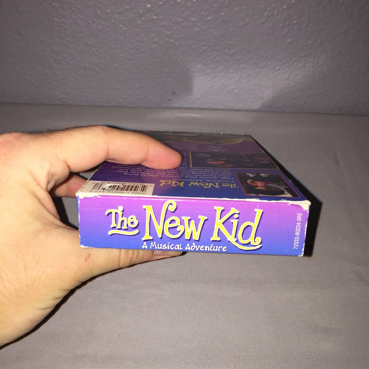 Vhs Used Cabbage Patch Kids The New Kid A Musical Adventure Single Tape Bmg