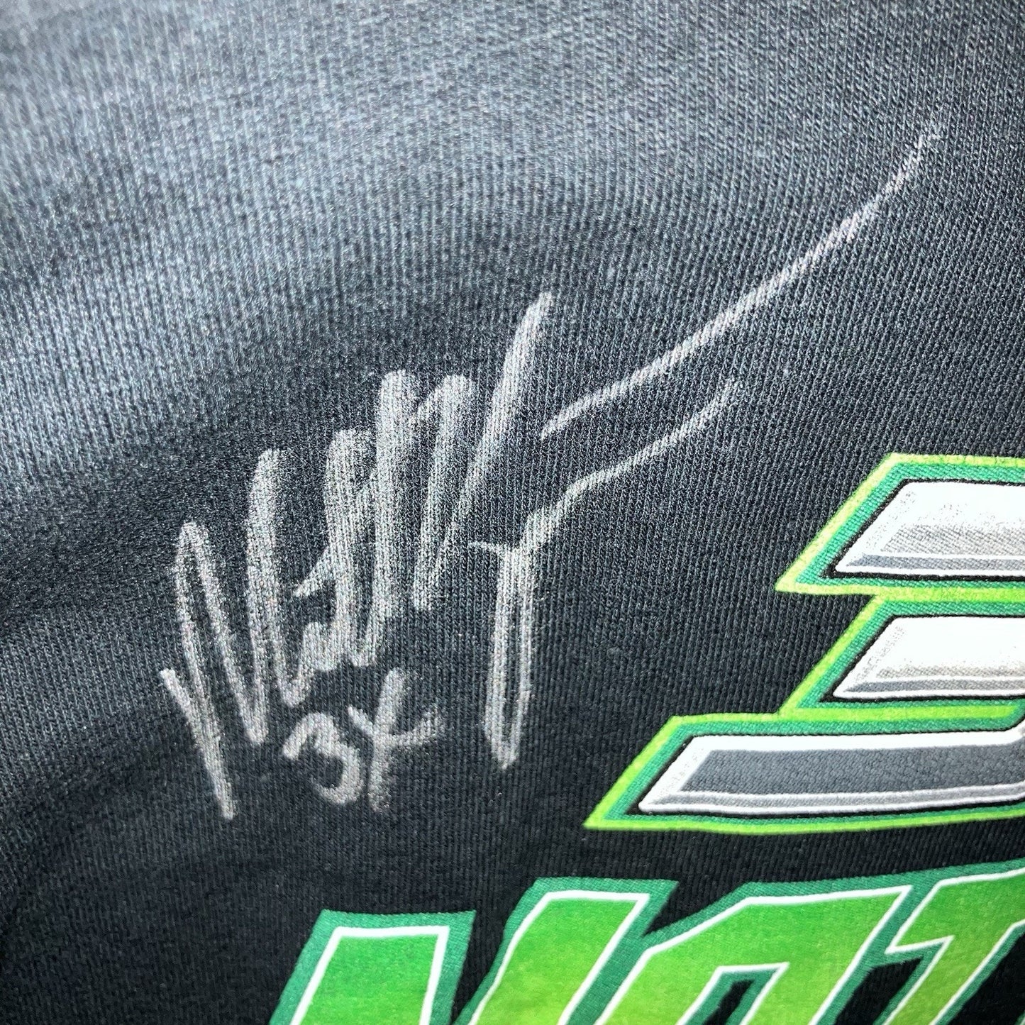 Signed Matt Hagan Large Size T Shirt Funny Car 3x Xxx Champion Autograph Tsr Srt