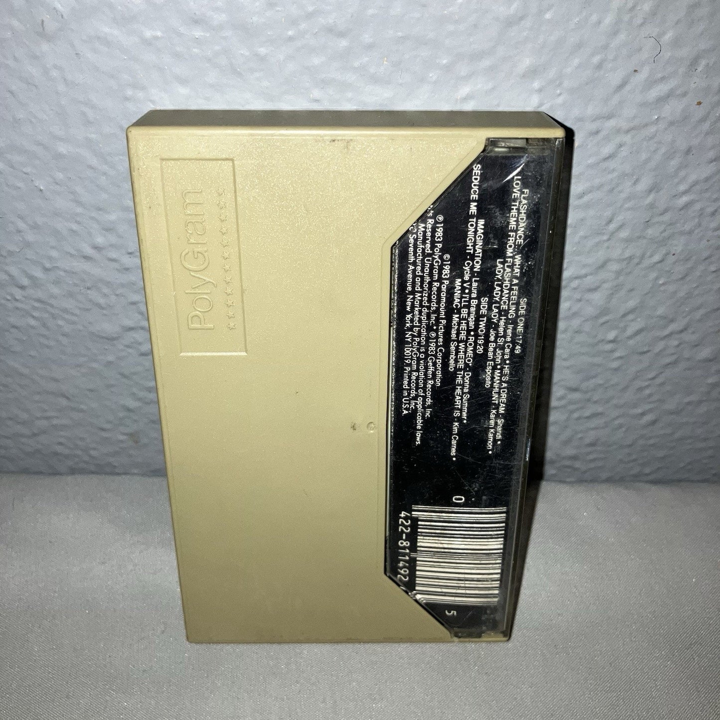 Tape Used Flashdance Soundtrack from The Motion Picture 1983 PloyGram Cassette