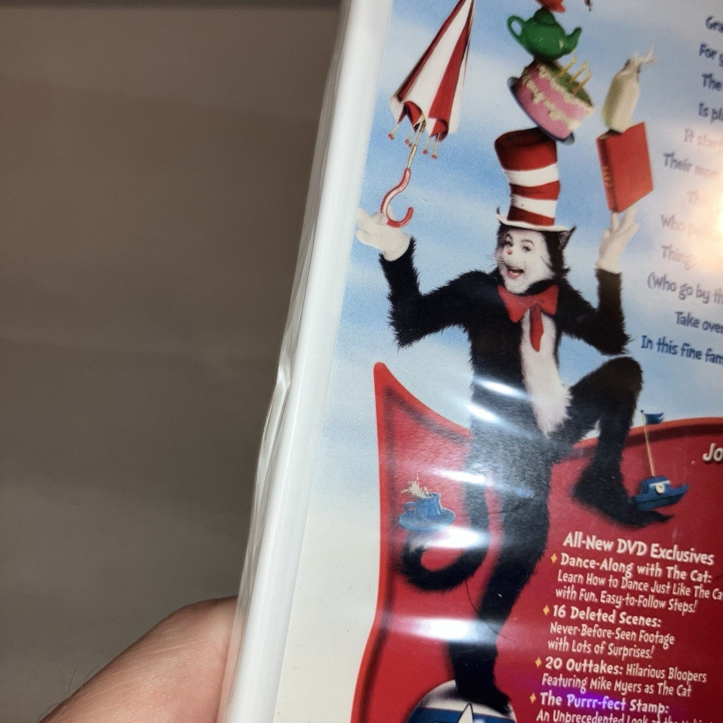 Dvd Sealed New Dr. Seuss' The Cat in the Hat Widescreen Universal Mike Myers