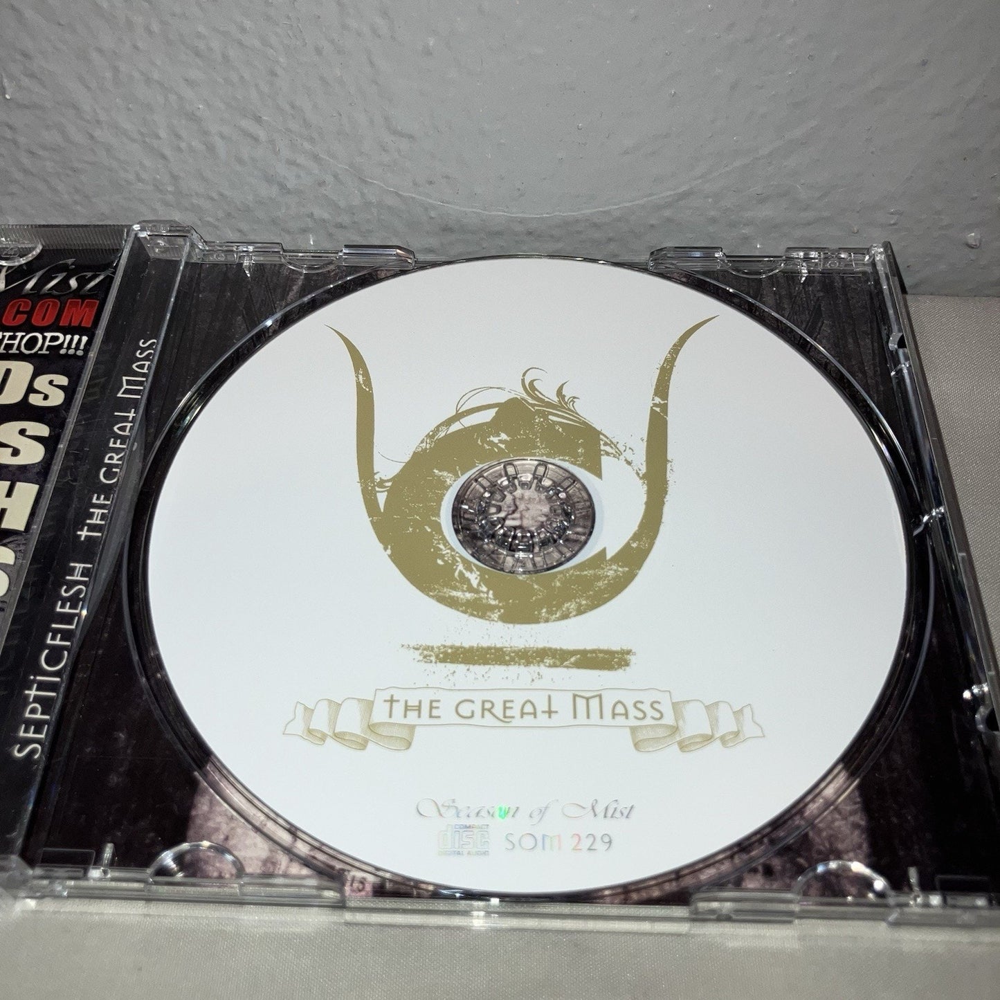 Cd Used Septic Flesh The Great Mass Disc Near Perfect Everything Else Good+