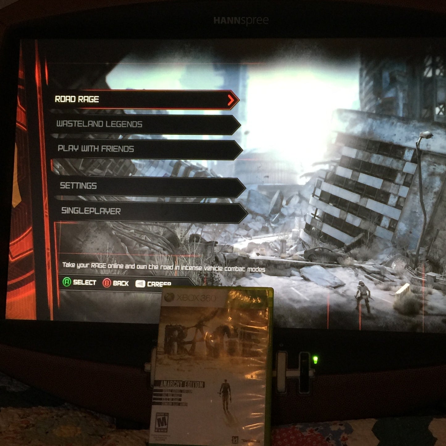 Xbox 360 Rage Anarchy Edition Game id Bethesda All 3 Discs Tested No Manual