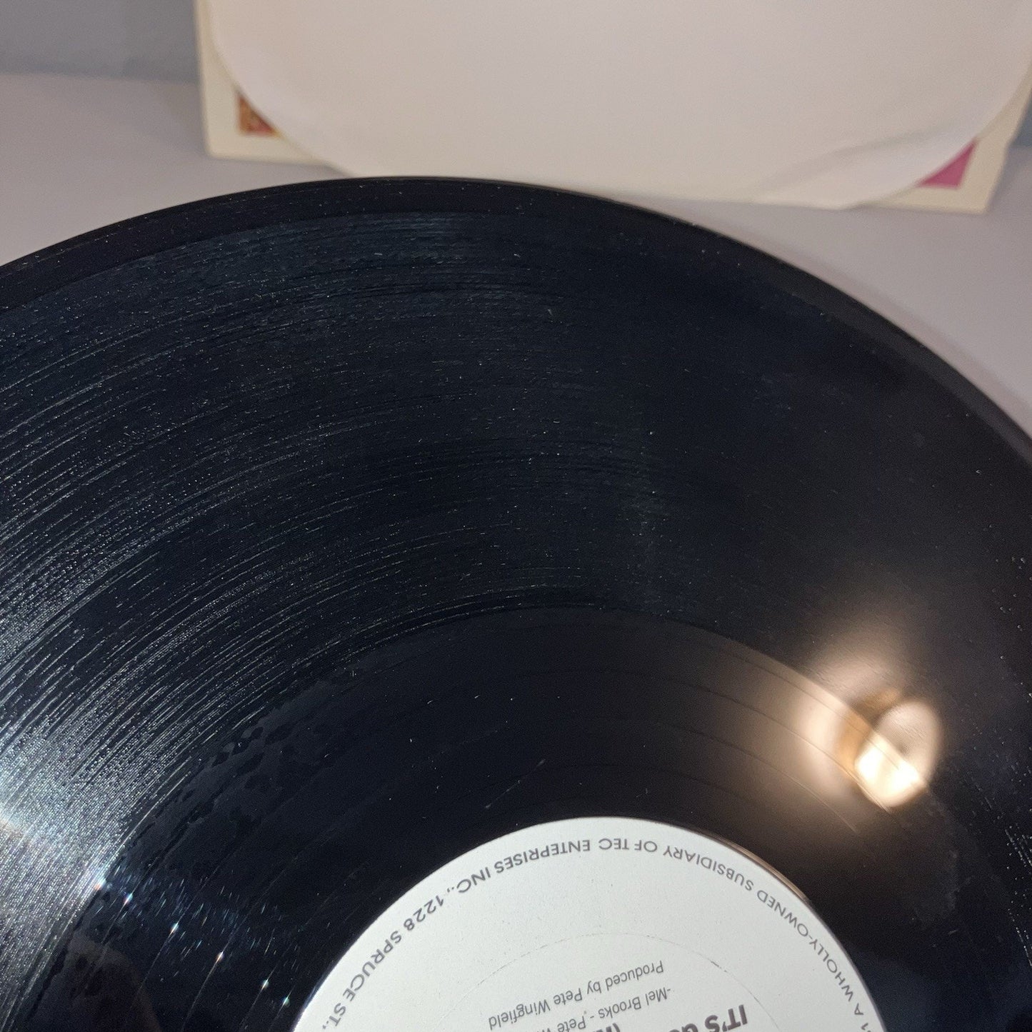 Vinyl Record Mel Brooks It's Good To Be King Rap ‘81 Part 1 / 2 Works Good Shape