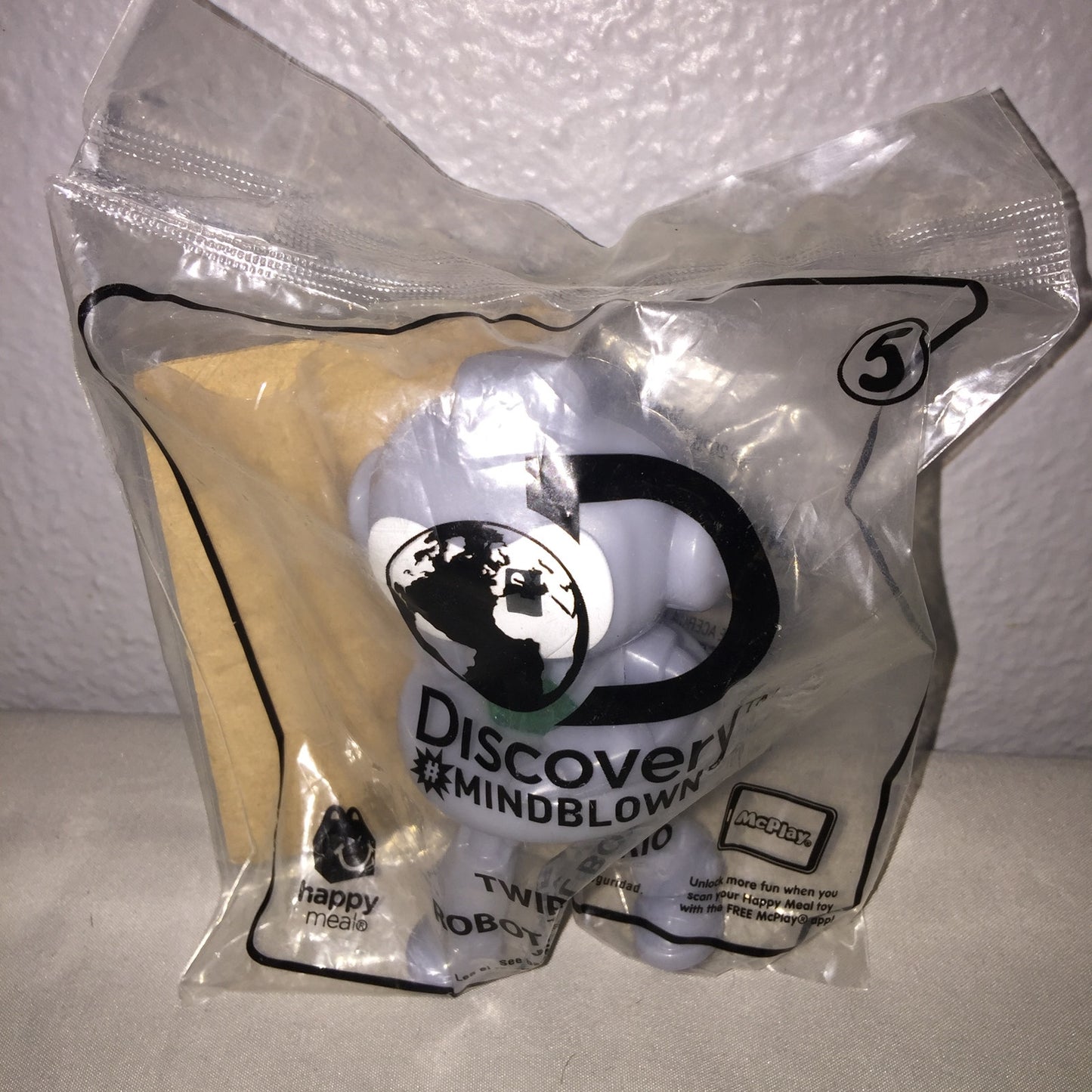 New 2 Pc Twirl Bot #5 5 Discovery # Mindblown McDonald's Figure FF Toy Lot Of 2