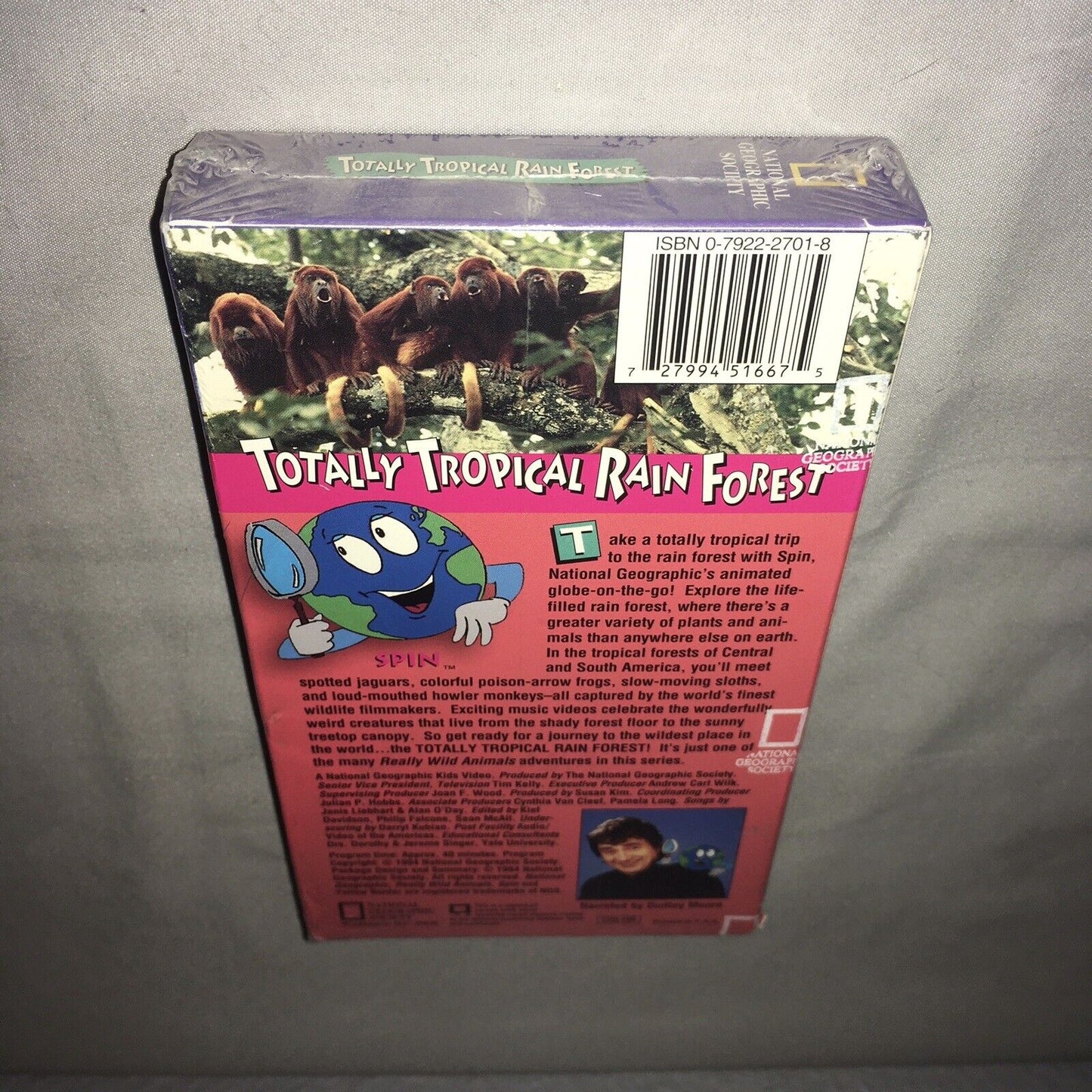 Vhs Sealed New Nwt National Geographic Nat Geo Really Wild Animals Tropical 1994