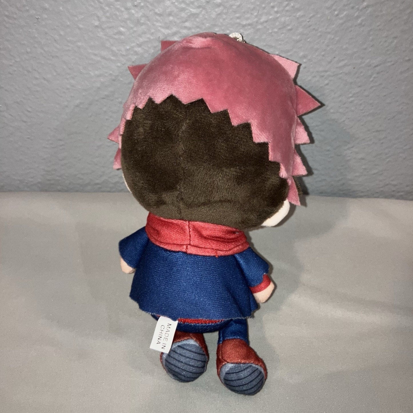 Plush Yuji Itadori From Manga Series Jujutsu Kaisen Keychain Stuffed Figure Used