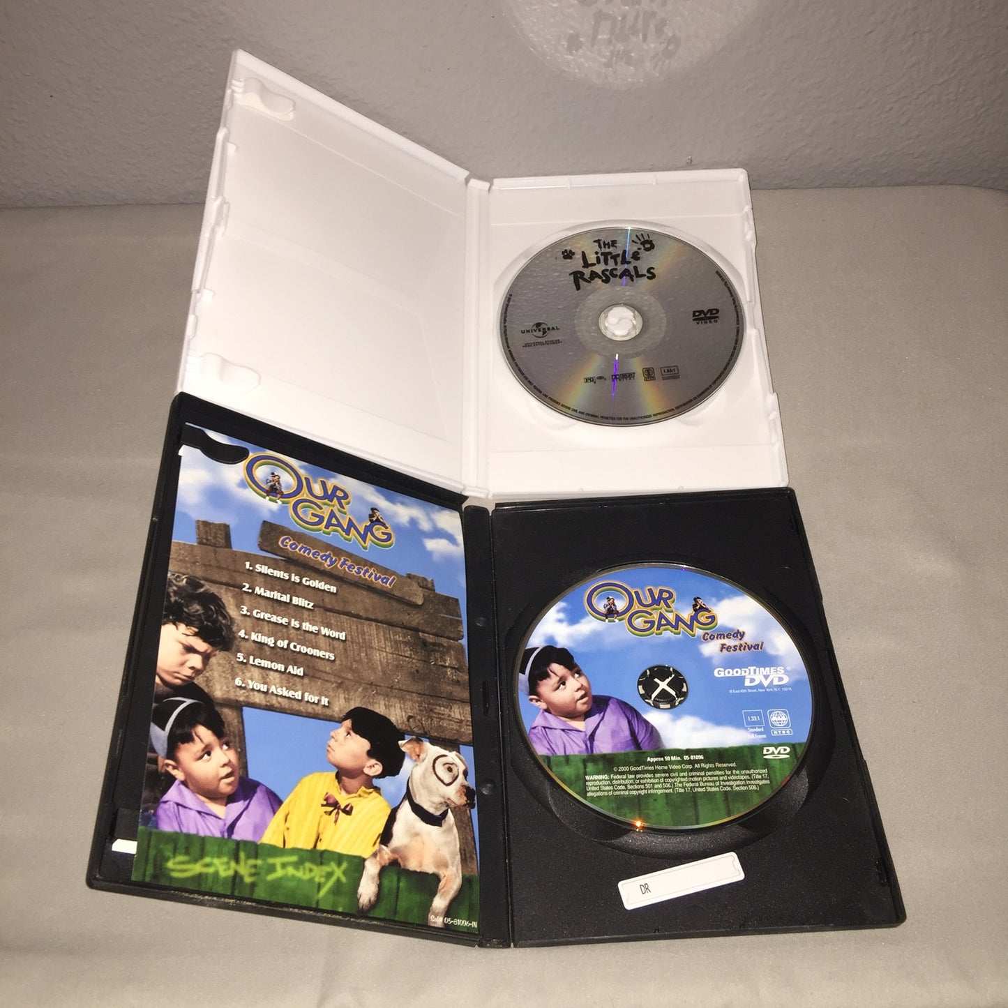 Dvd The Little Rascals 1994 / 3 Our Gang Comedy Festival Greatest Hits Varieties