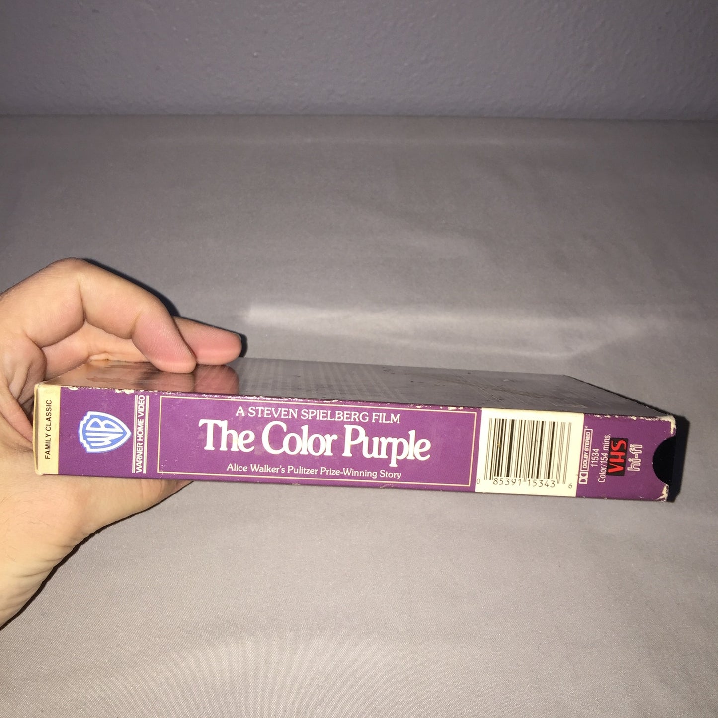 Vhs Used The Color Purple *Screener* Preview Tape For Display Purposes Only Wb