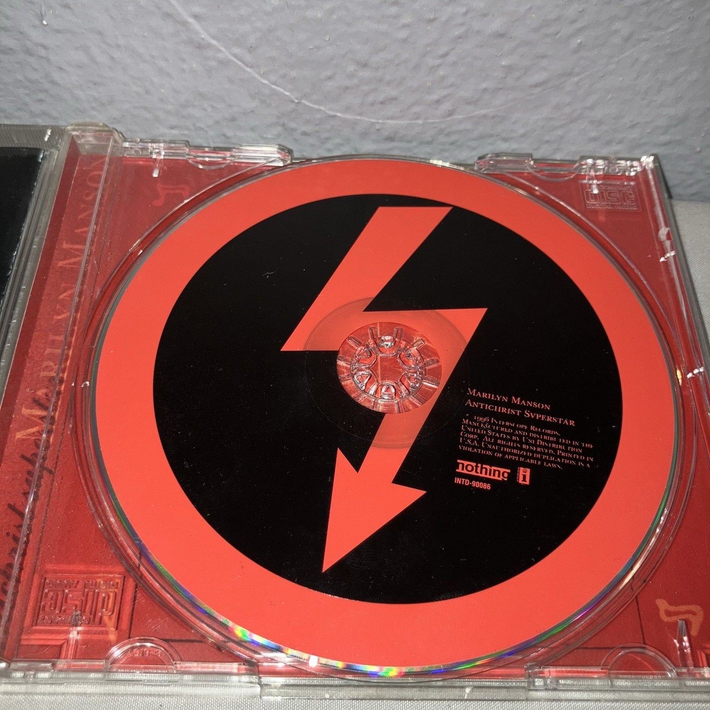 Cd Used Marilyn Manson Antichrist Superstar Direct Release Promo Good Shape