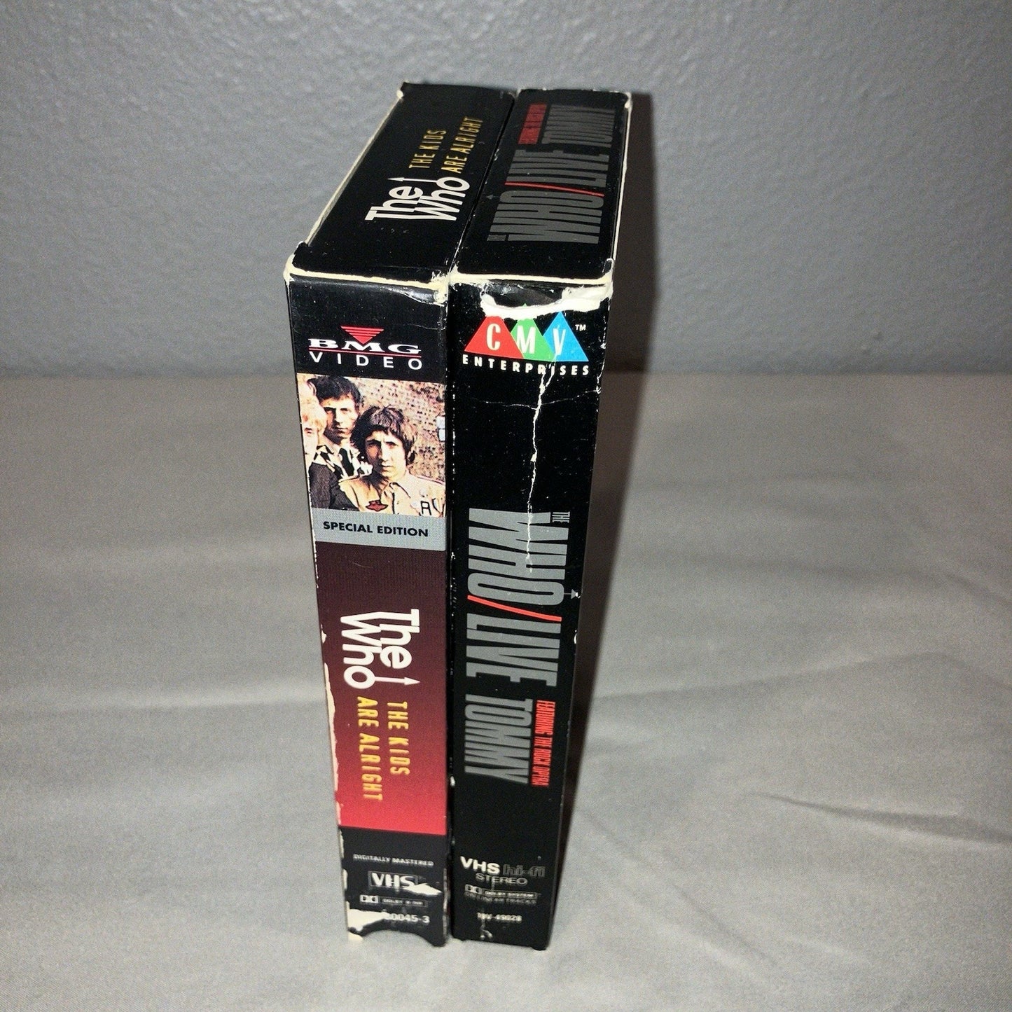 Vhs Used The Who The Kids are Alright Special Edition / Tommy Rock Opera Live