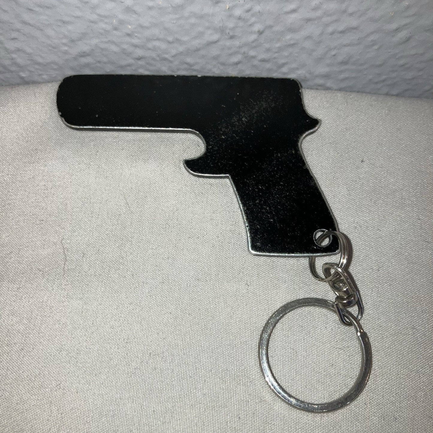 Arizona Firearms Store Glock Pistol Keychain Key Ring Used In Good Condition
