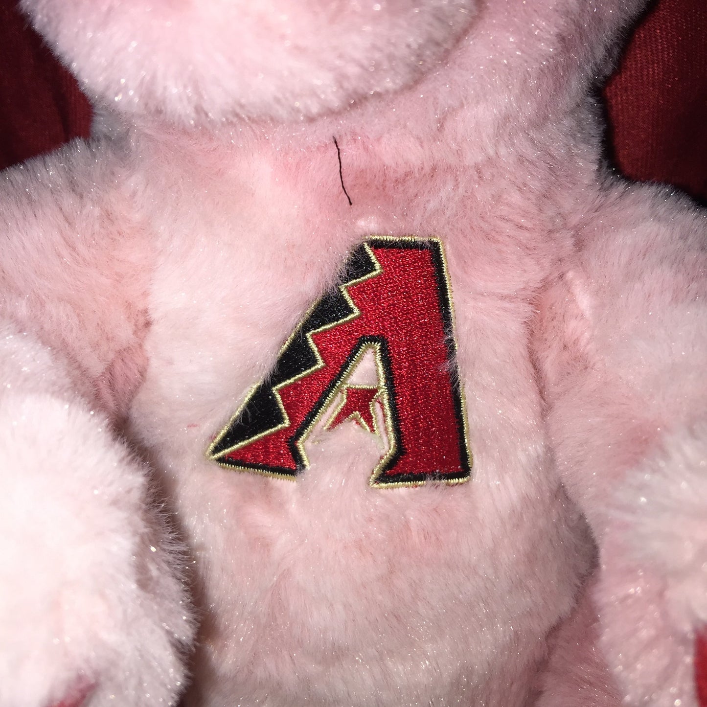 Arizona Diamondbacks Plush MLB Pink / Red Dragon Most Likely V-day Game Giveaway