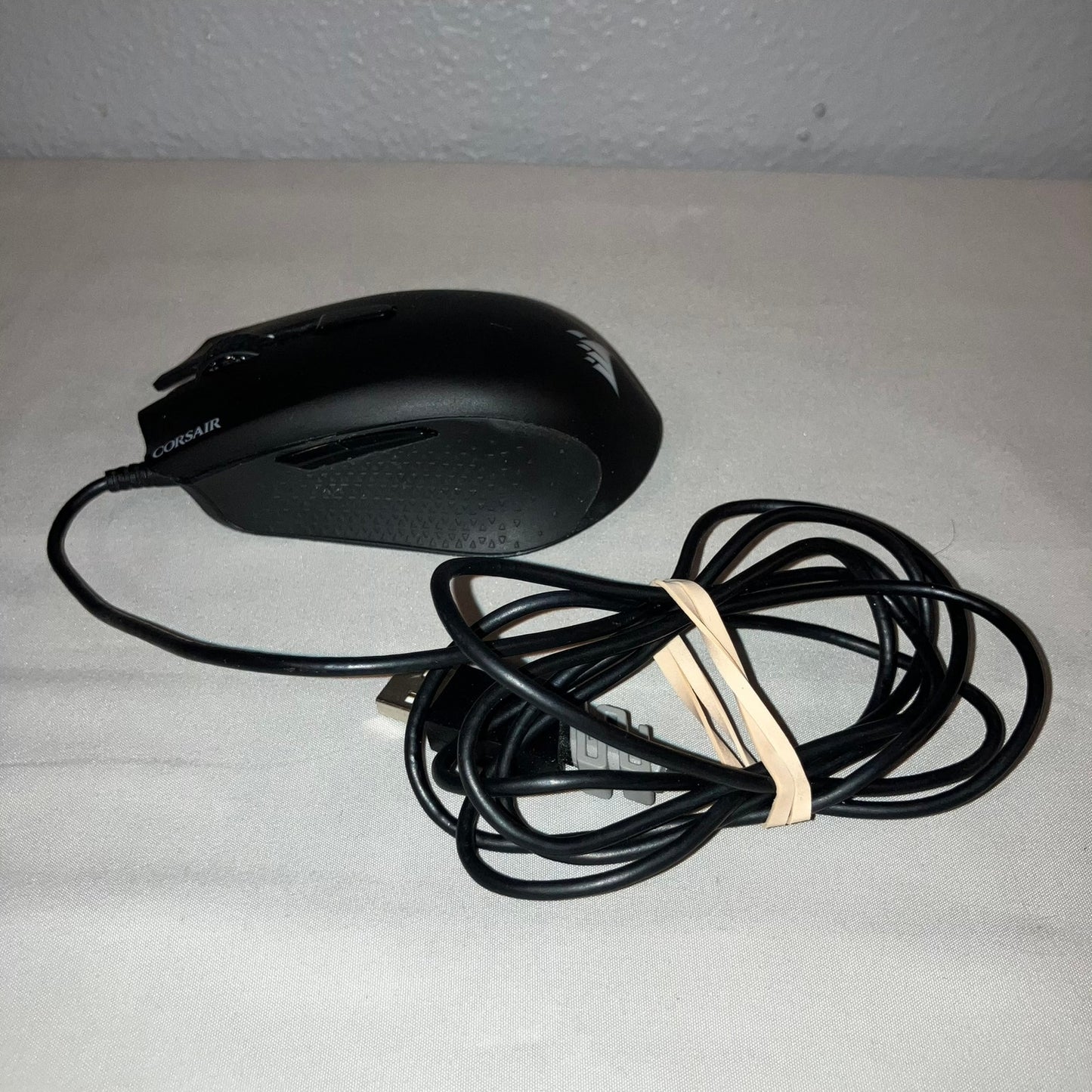 Corsair Harpoon RGB Wired Gaming Mouse Tested Used 6k DPI 5 Mappable Buttons