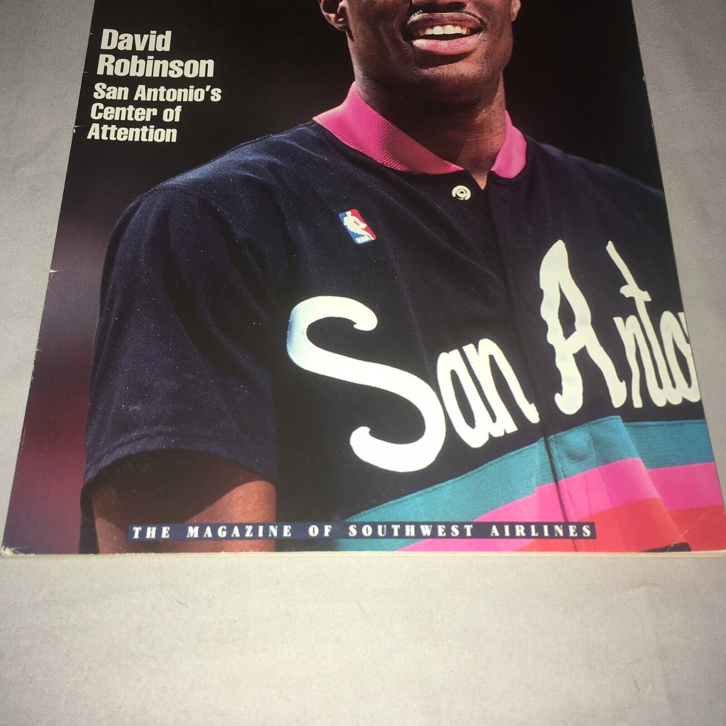 David Robinson Spirit The Official Magazine Of Southwest Airlines 1990 *Used*