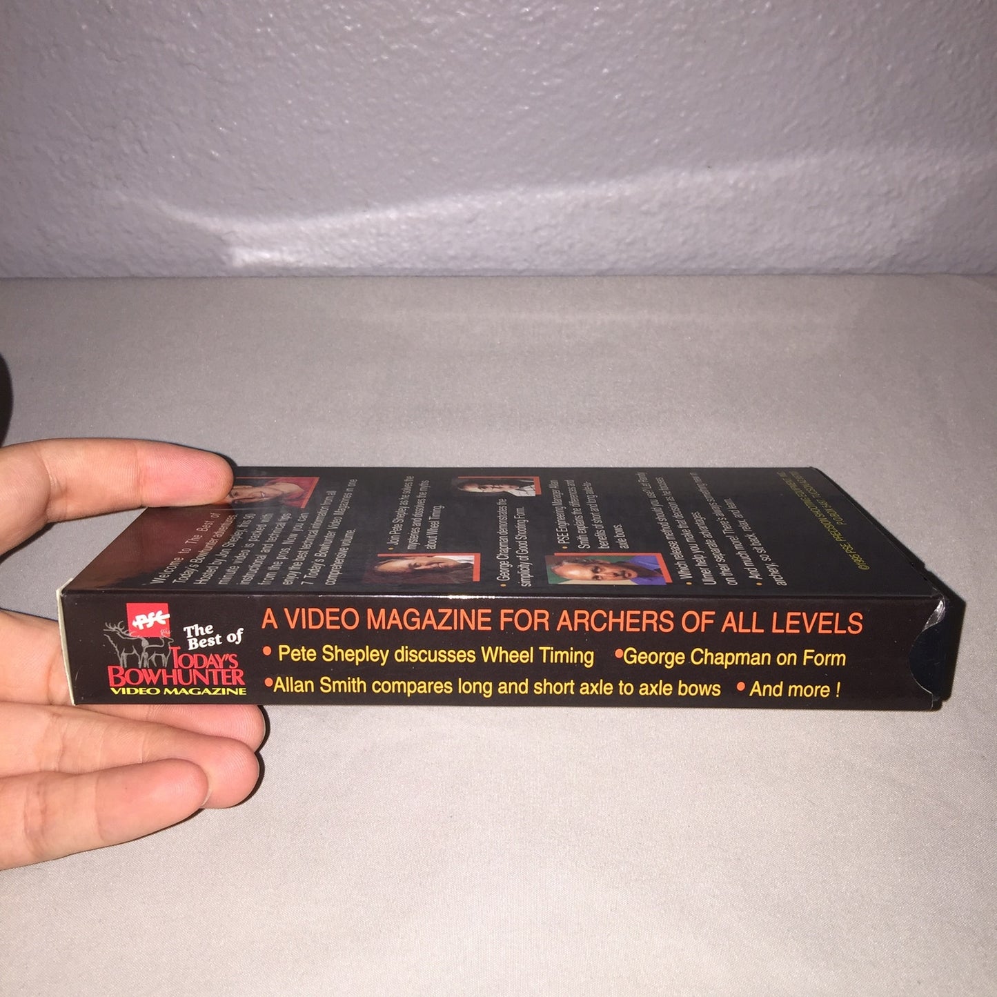 Vhs Used 1995 Today's Bowhunter Technical Segments Tape Archery Bow And Arrow