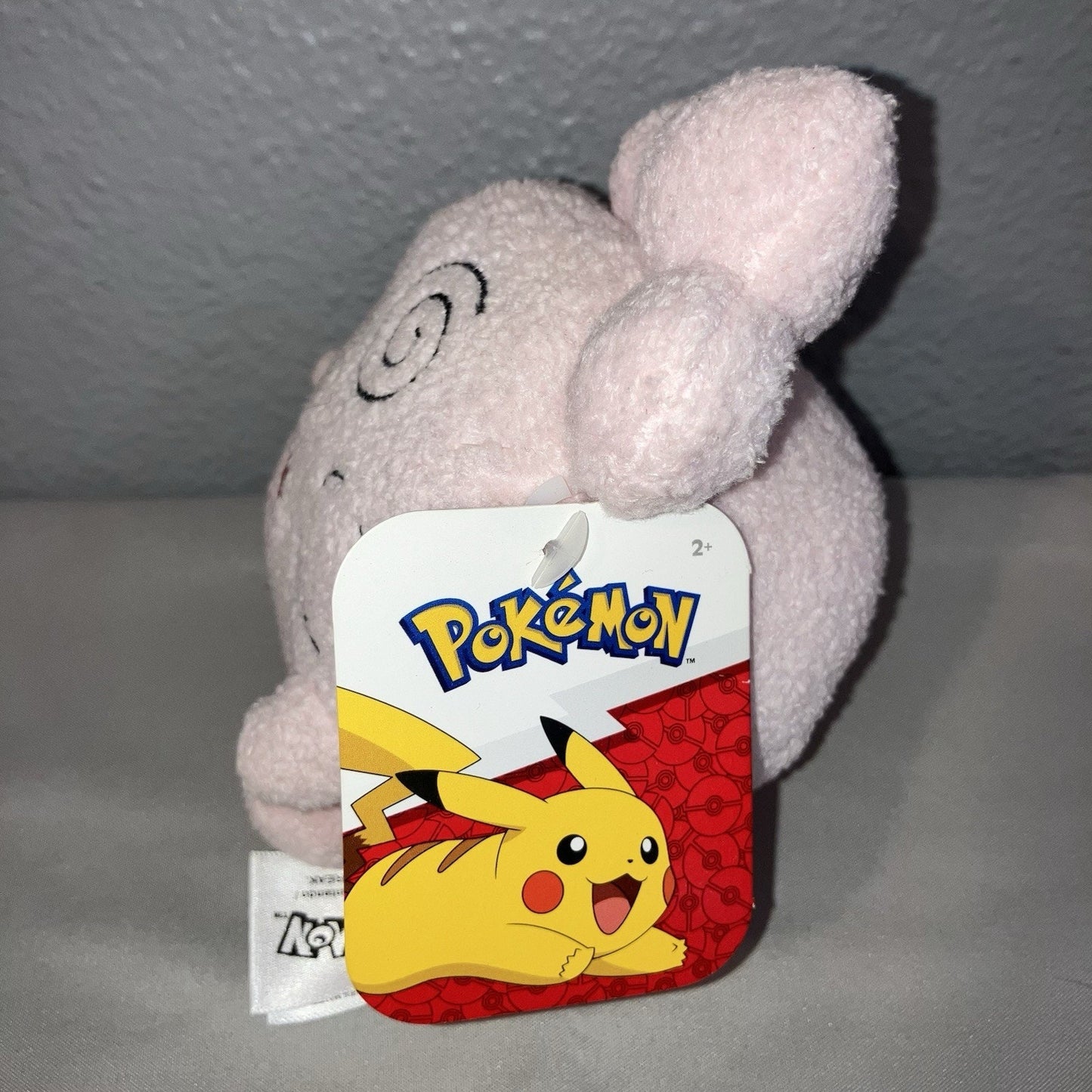Pokemon Plush Igglybuff Sleeping Pink Plushie Stuffed Toy Nintendo Doll Cuties