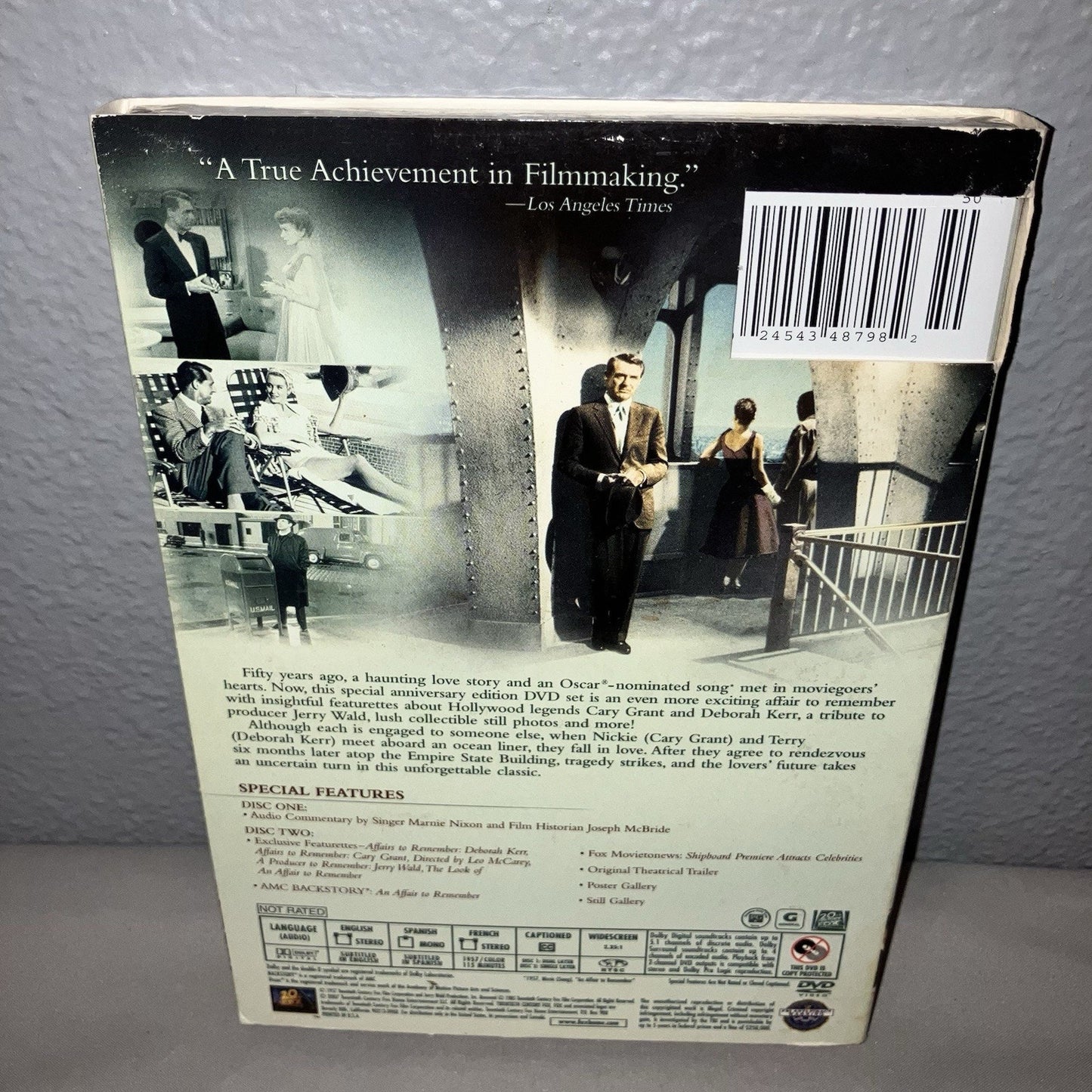 Dvd Sealed New An Affair to Remember 20th Century Fox Cary Grant DeborahKerr