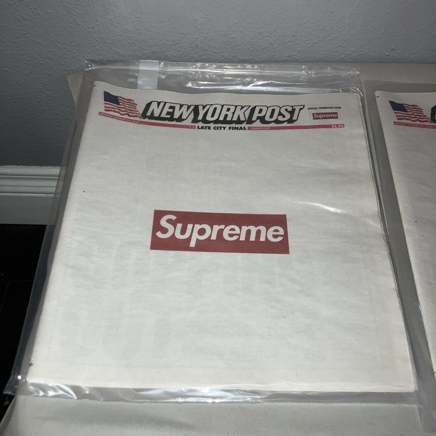 3 Pack Supreme Newspaper New York Post Late City Final Sport Sports Edition 3x