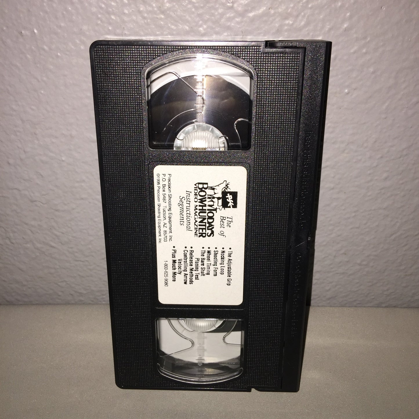 Vhs Used 1995 Today's Bowhunter Technical Segments Tape Archery Bow And Arrow