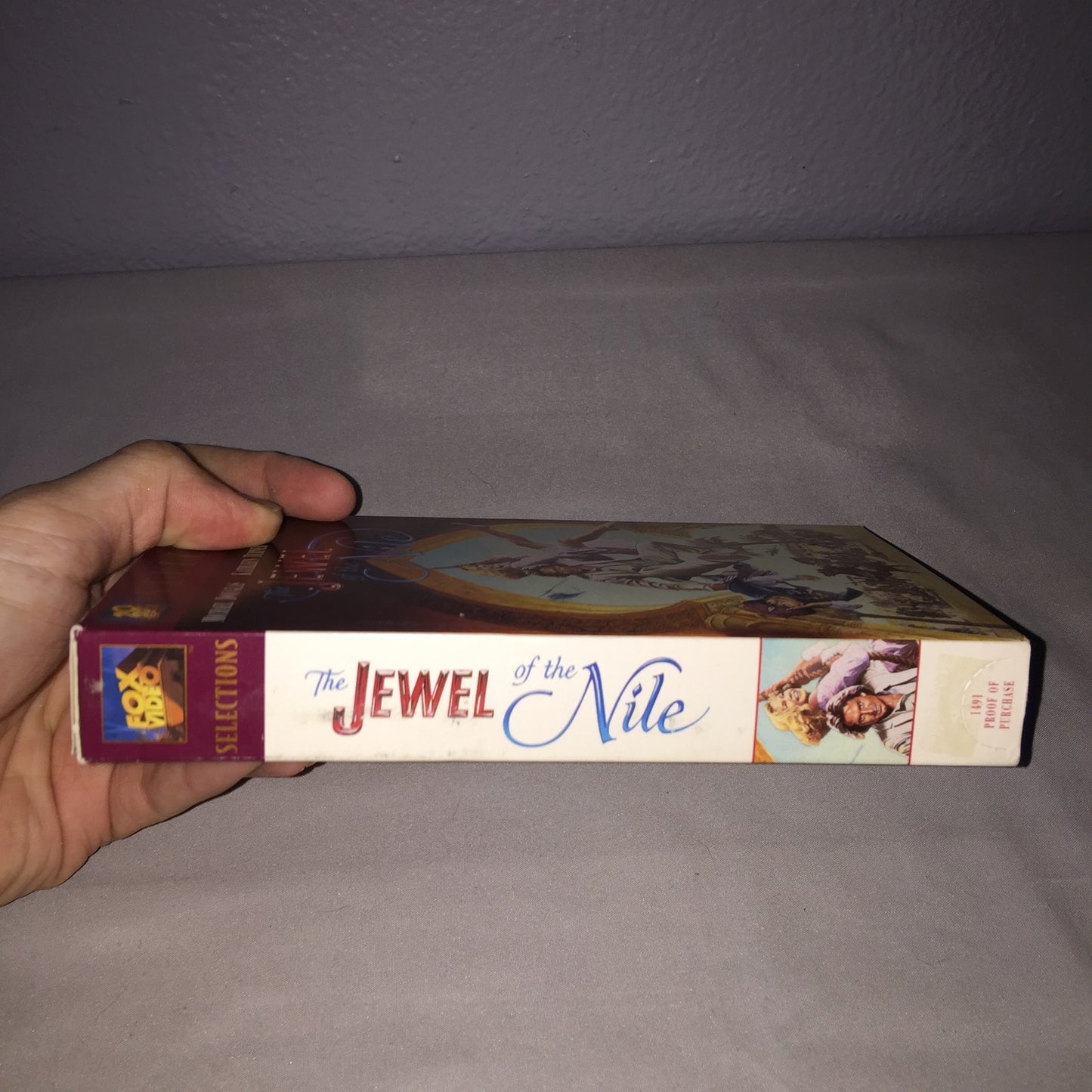 Vhs Used The Jewel Of The Nile Tape Michael Douglas Kathleen Turner Danny Devito