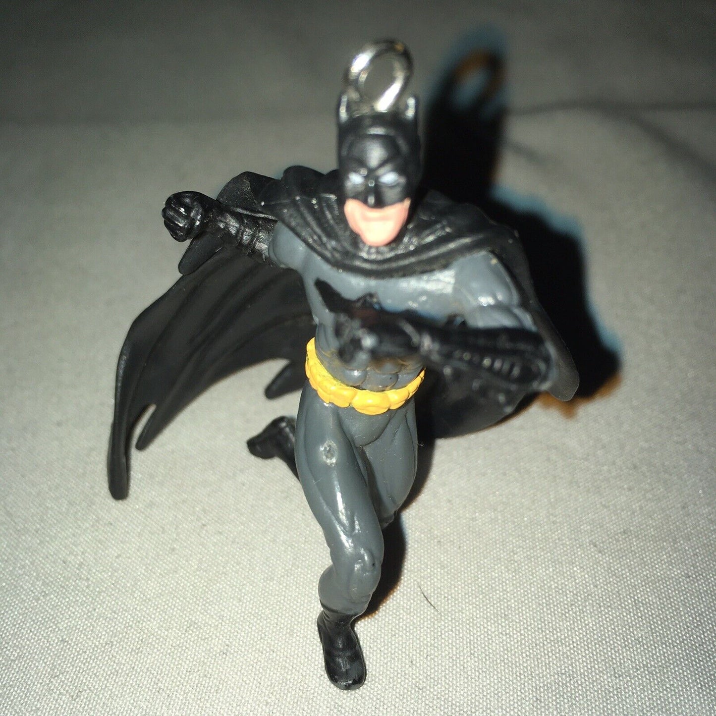 Xmas Ornament Batman Mini Vintage Christmas Used But Could Be Used As Keychain